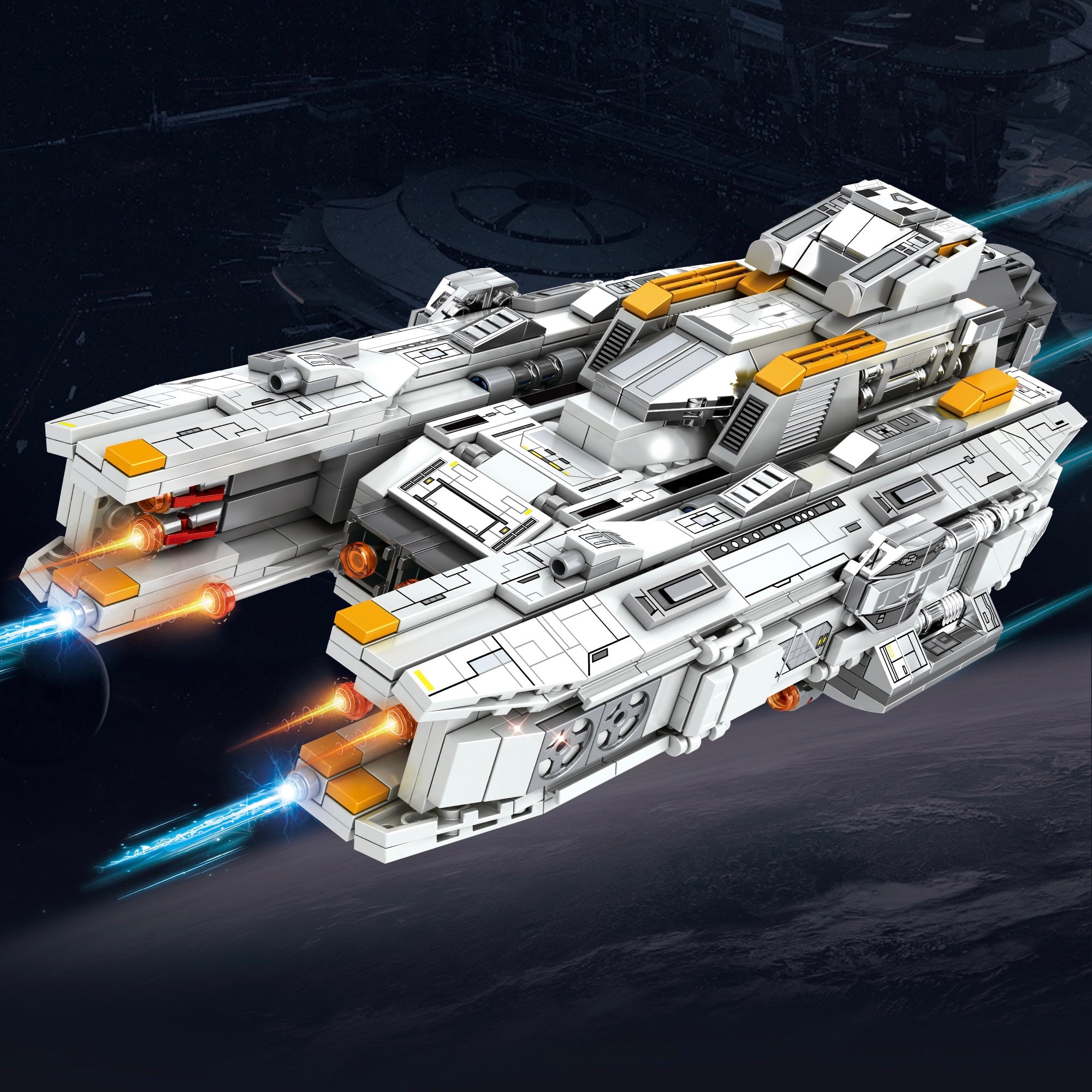 Intergalactic Tactical Warship | 794pcs | Block World