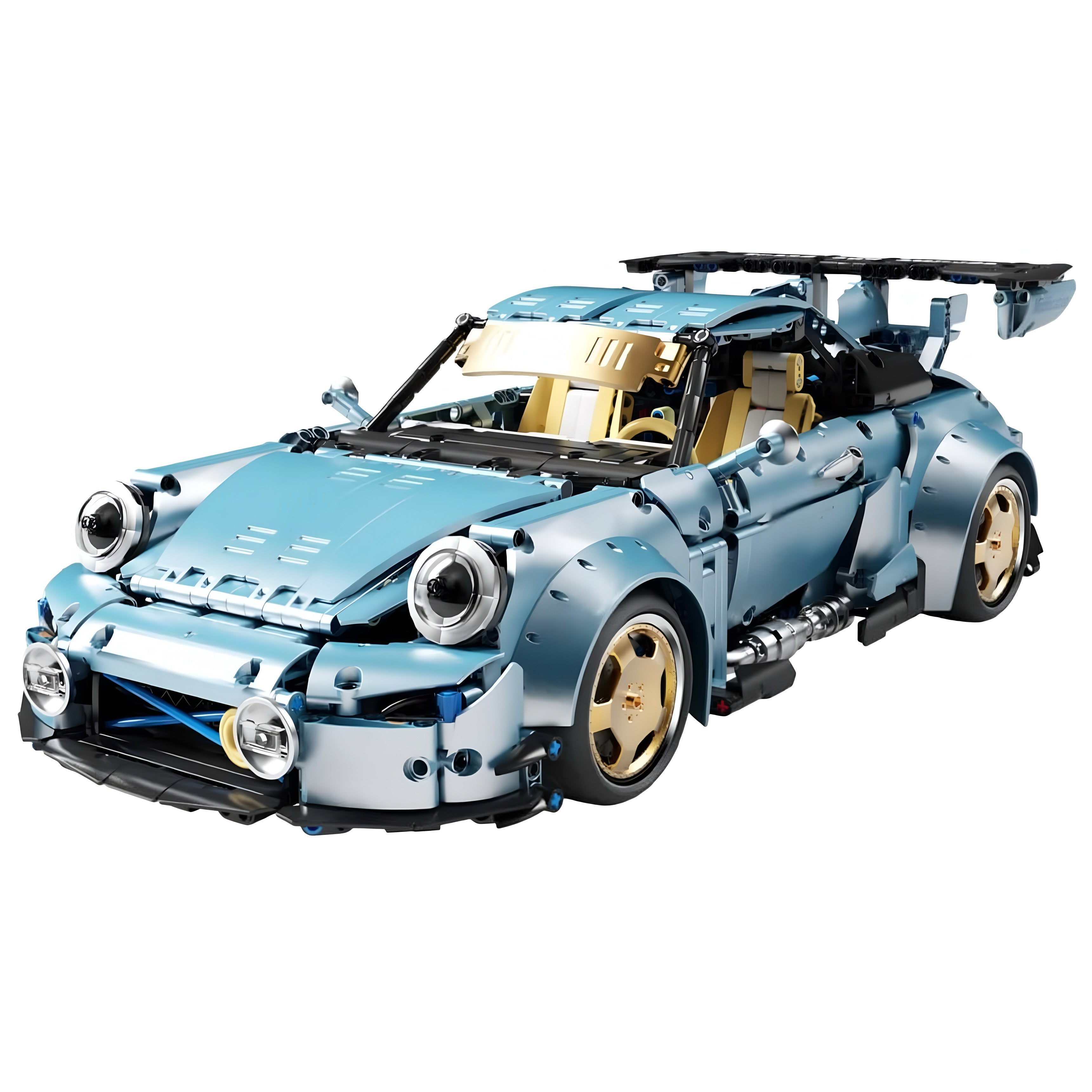 Baby Blue 911 (993) RWB | 2368pcs | Block World