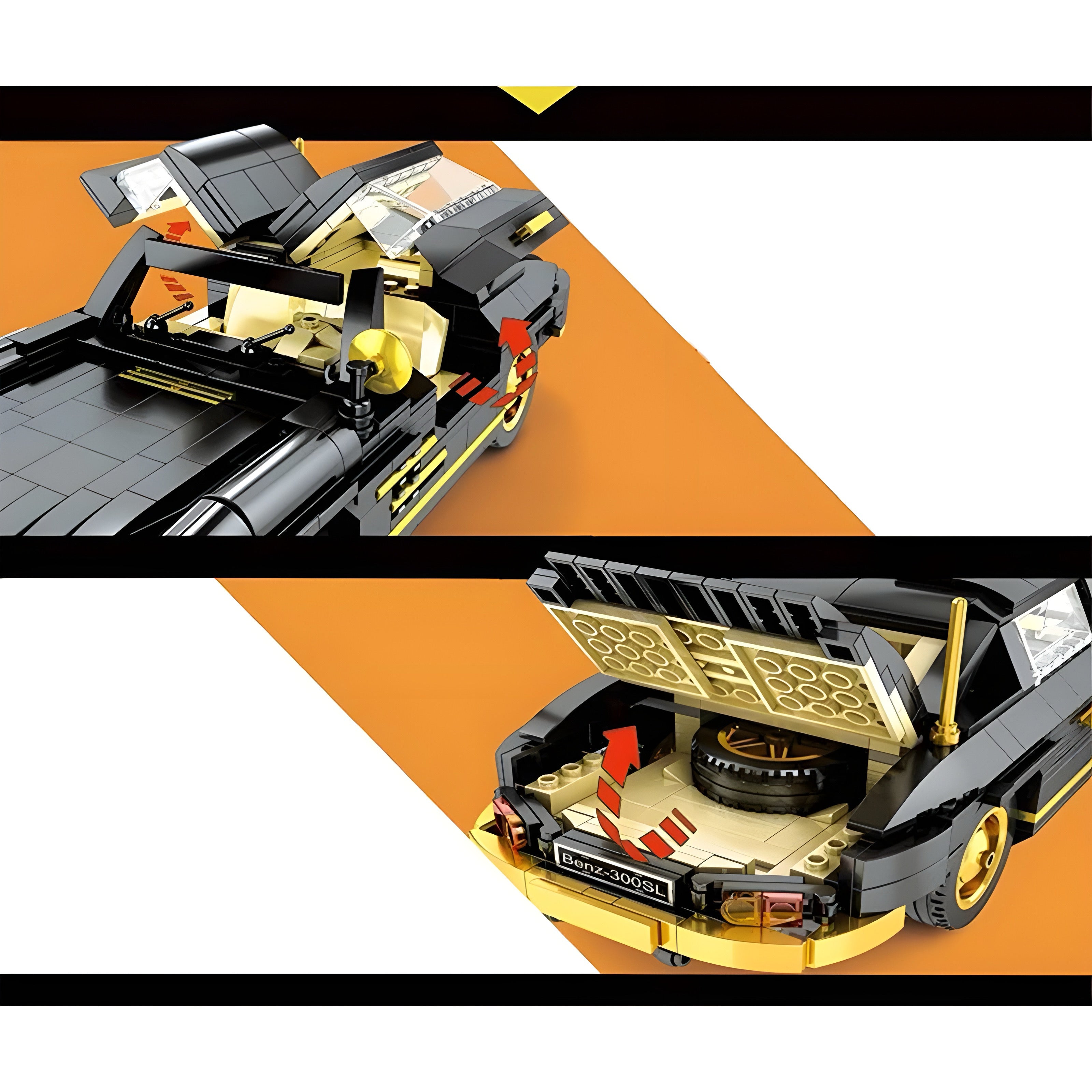 Classic German Icon | 884pcs | Block World