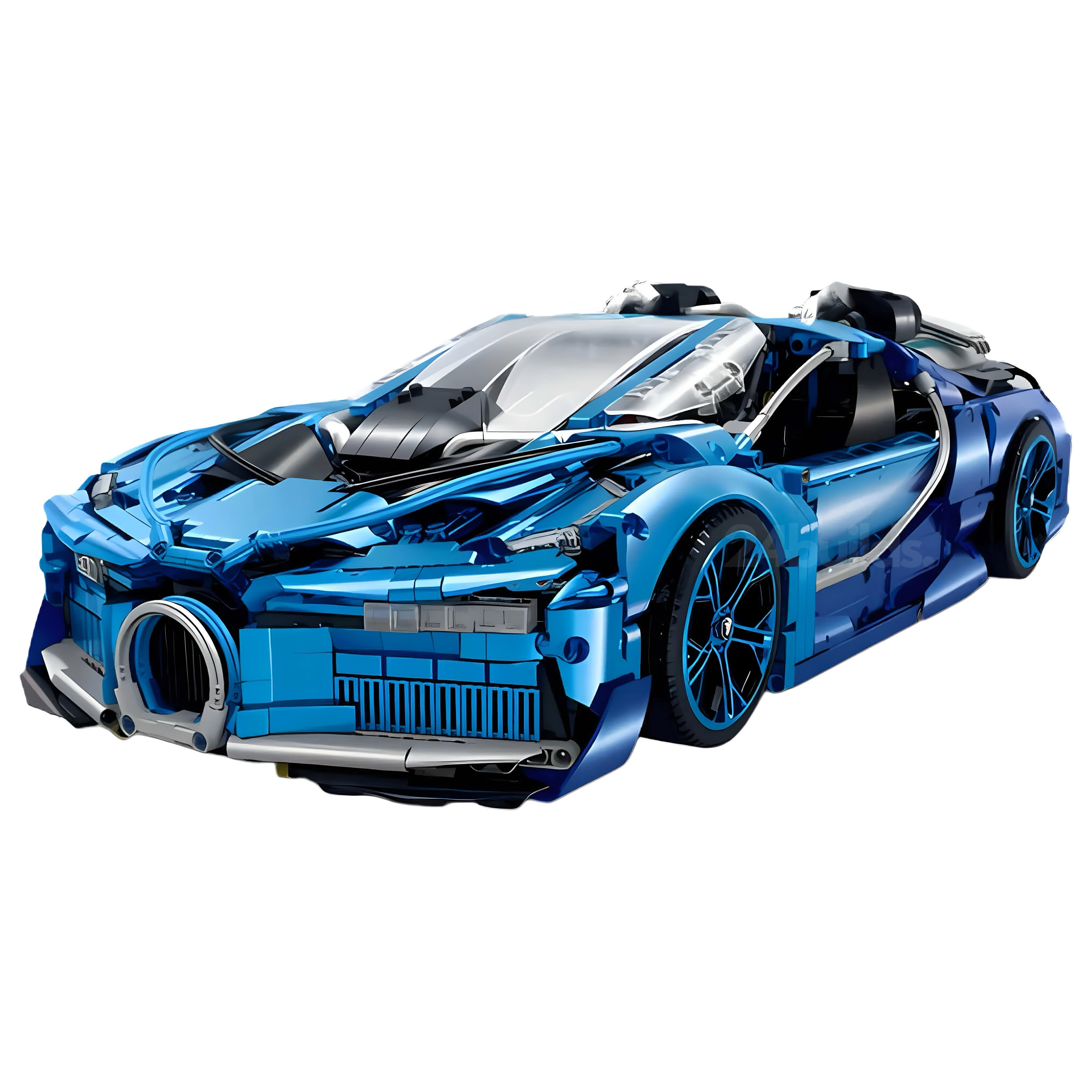 Jet Edition W16 Hypercar | 3686pcs | Block World