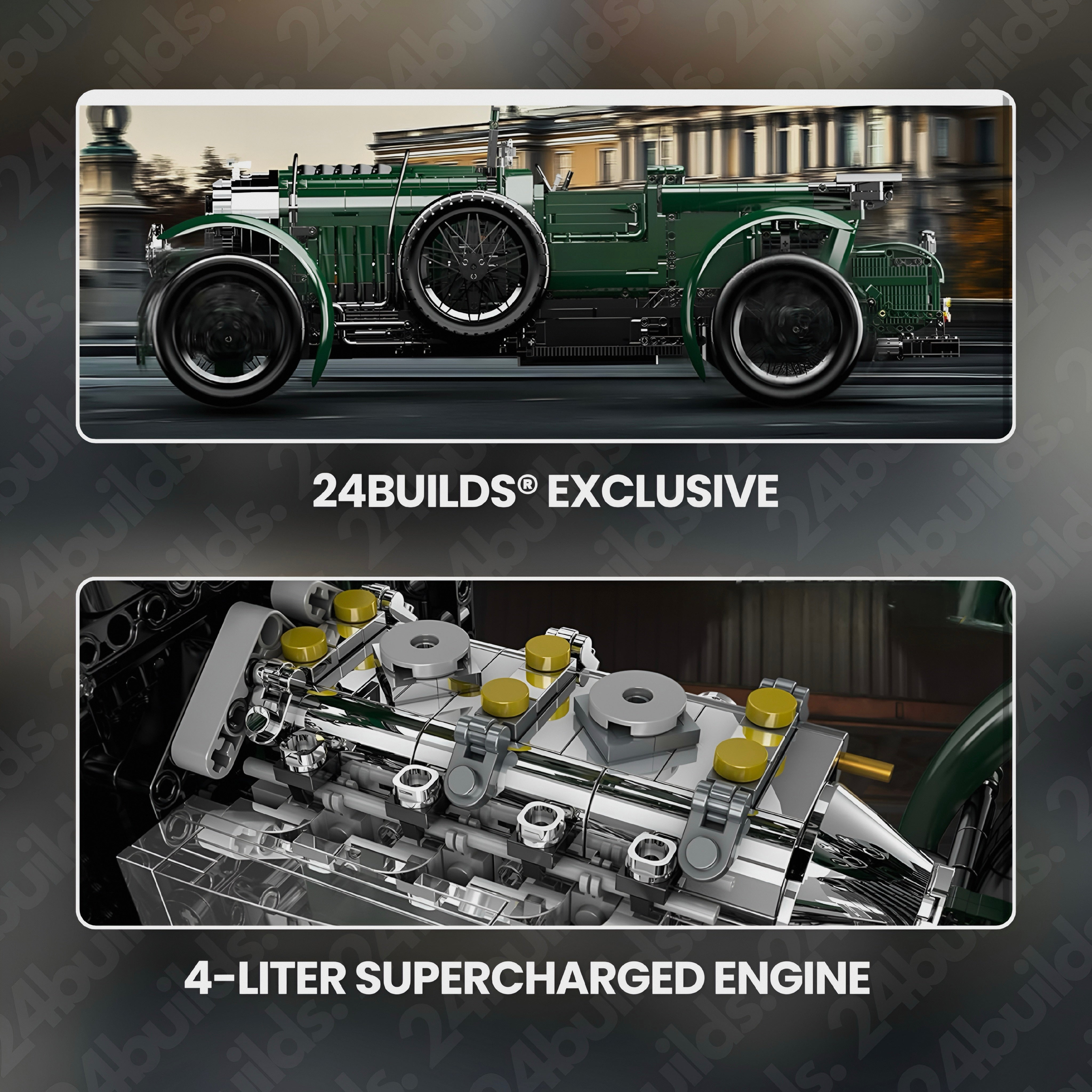 Classic British Blower | 3918pcs | Block World