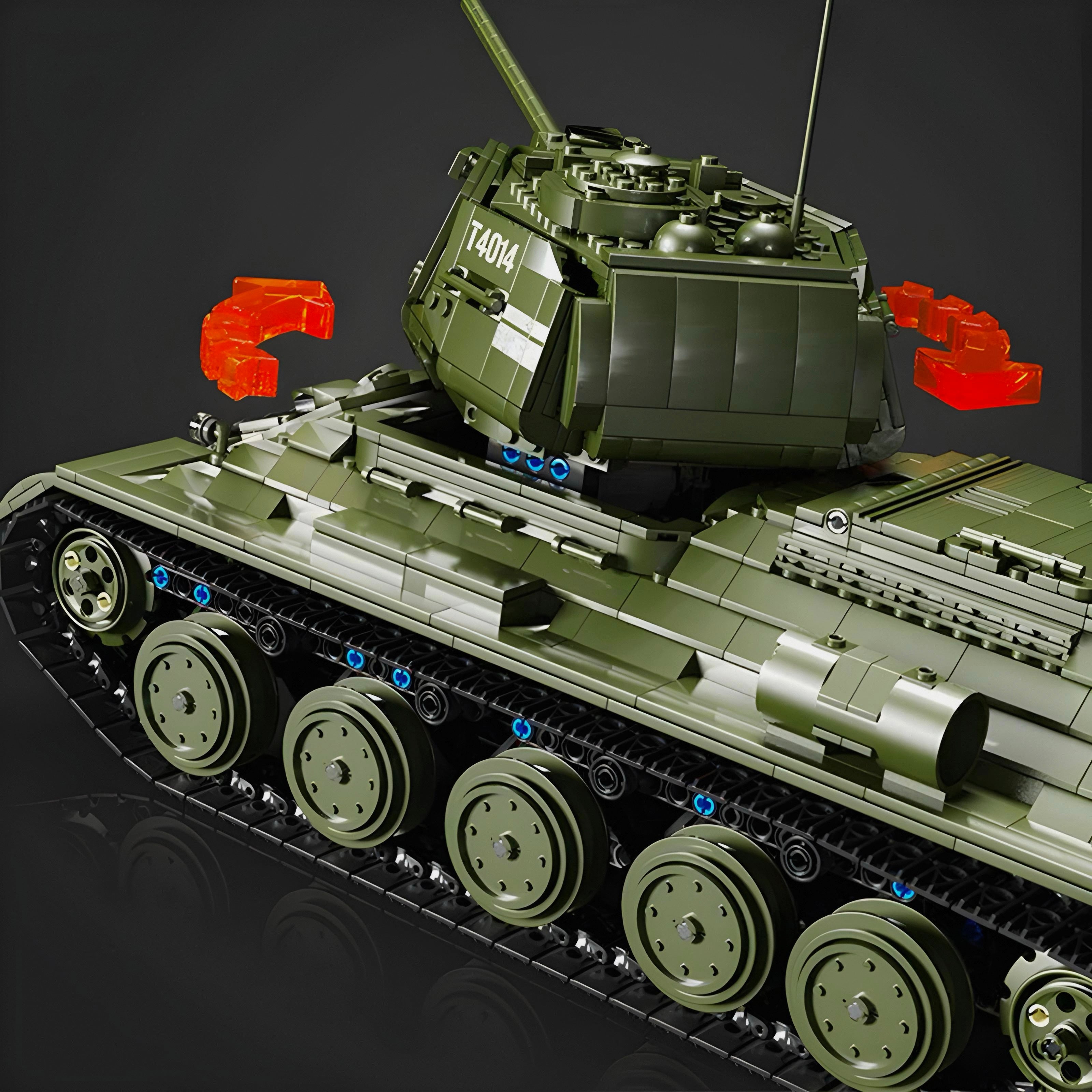 Remote Controlled T34 Tank | 2052pcs