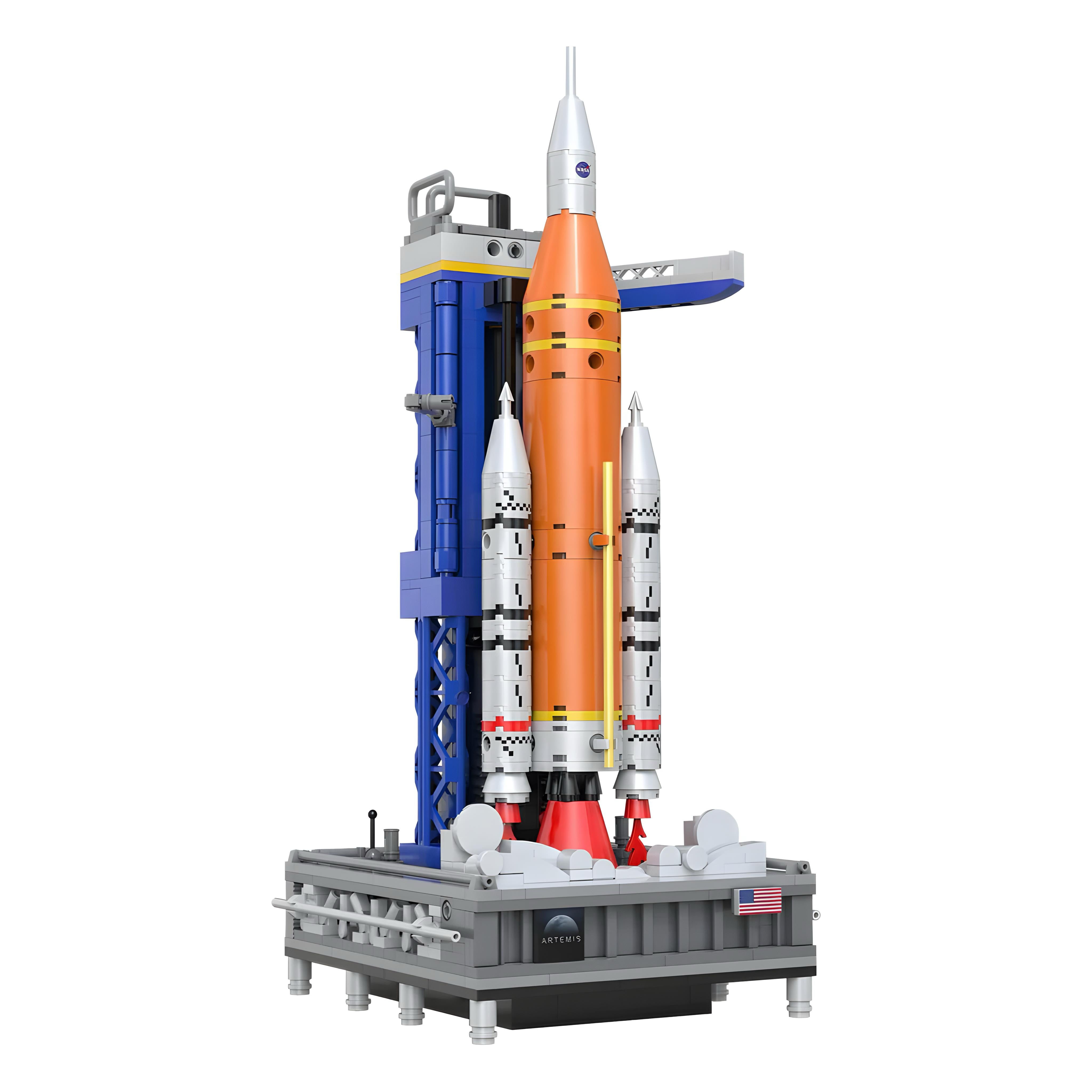 Sls Artemis Rocket | 658pcs