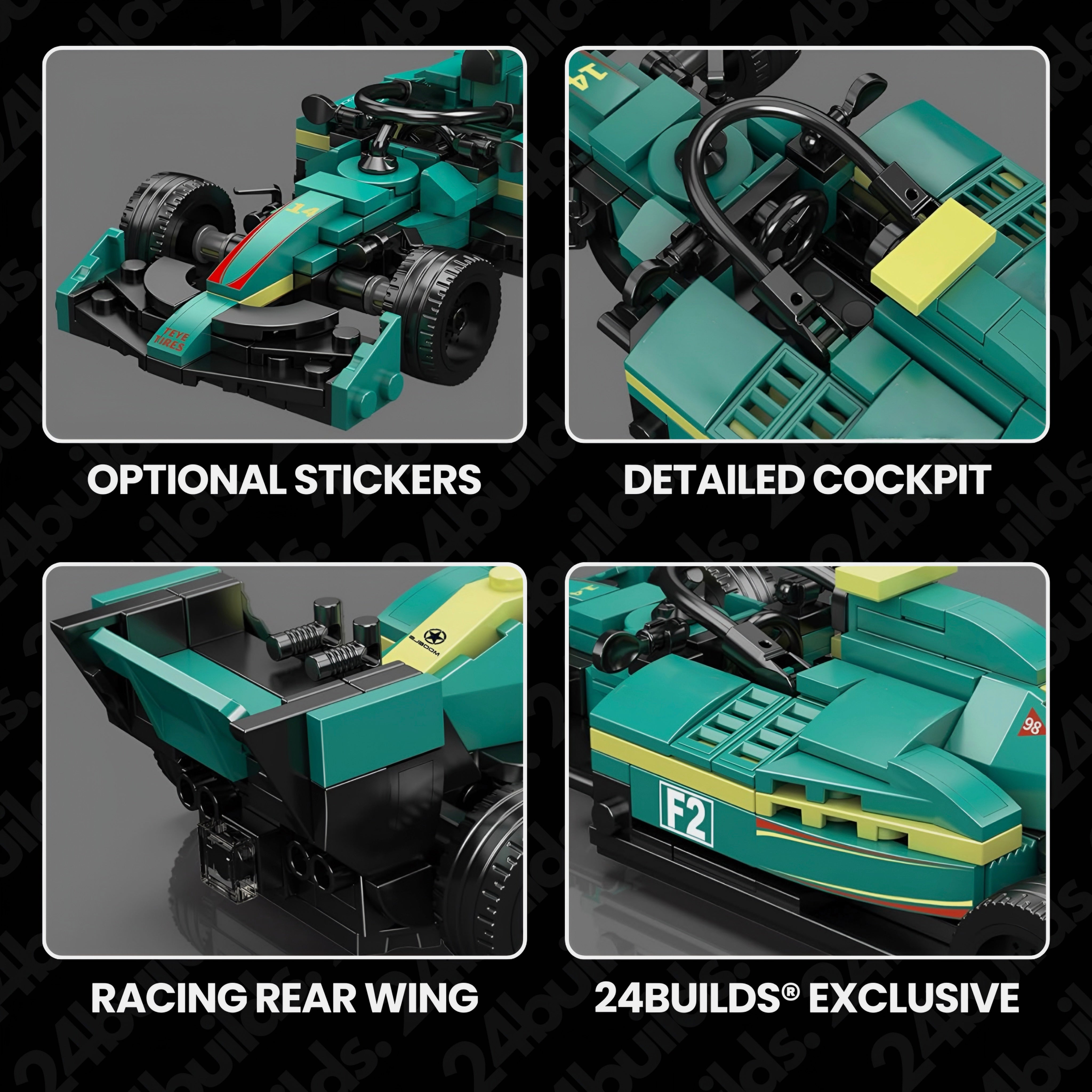 2023 British Single Seater | 318pcs | Block World