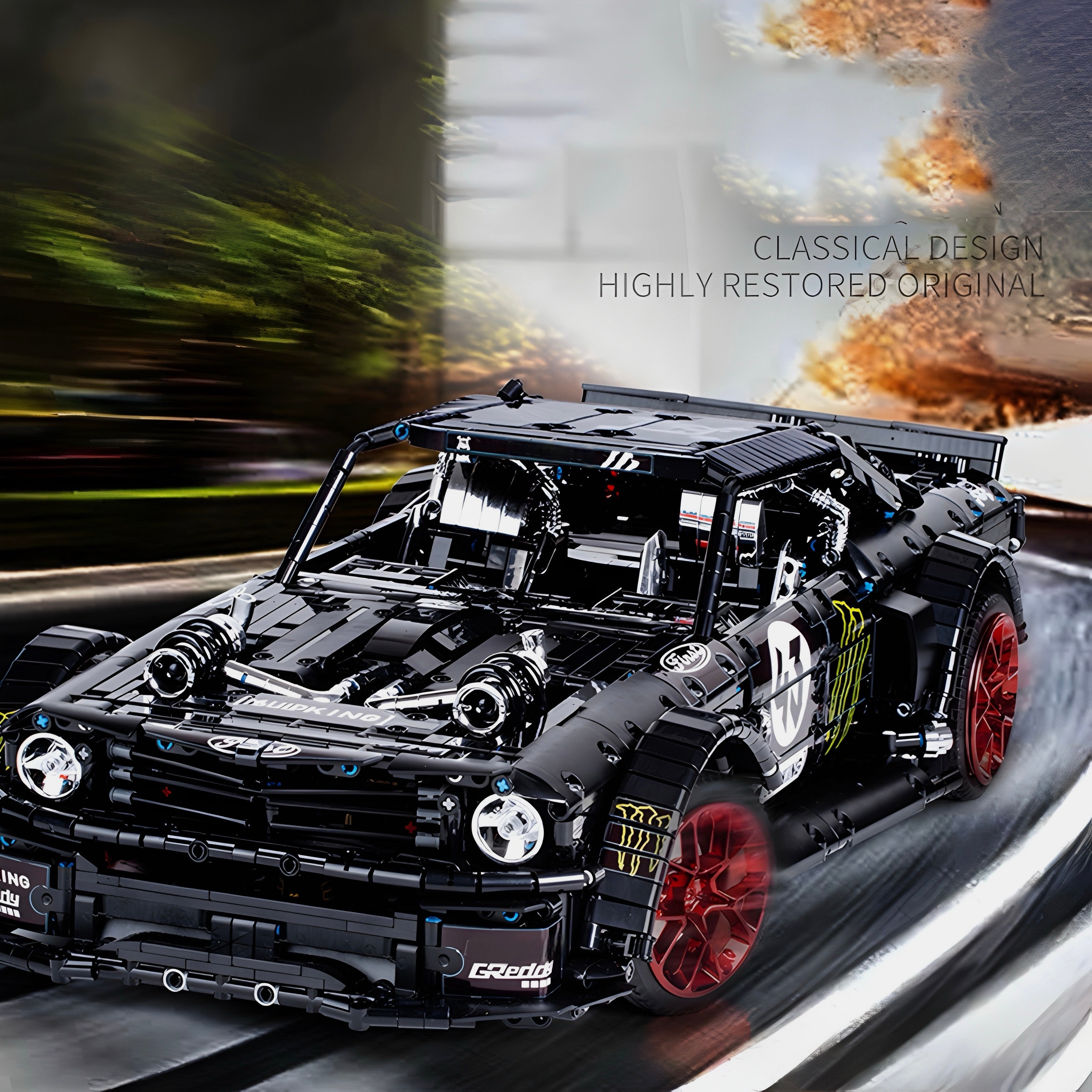 Ken Block's 1400HP Hoonicorn | 3202pcs | Block World