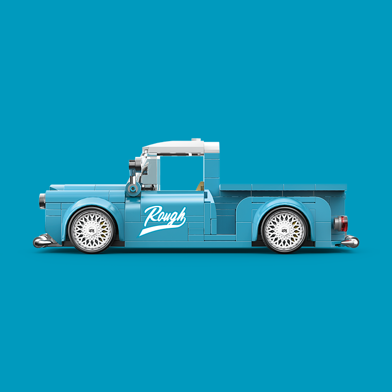 50s Vintage American Pickup | 308pcs | Block World
