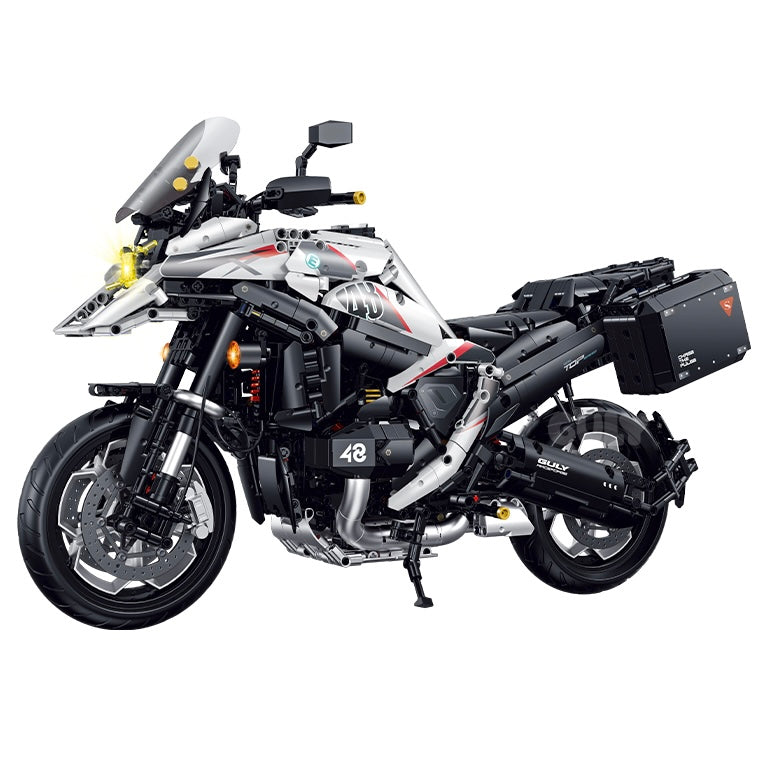 German Touring Motorbike | 2488pcs | Block World