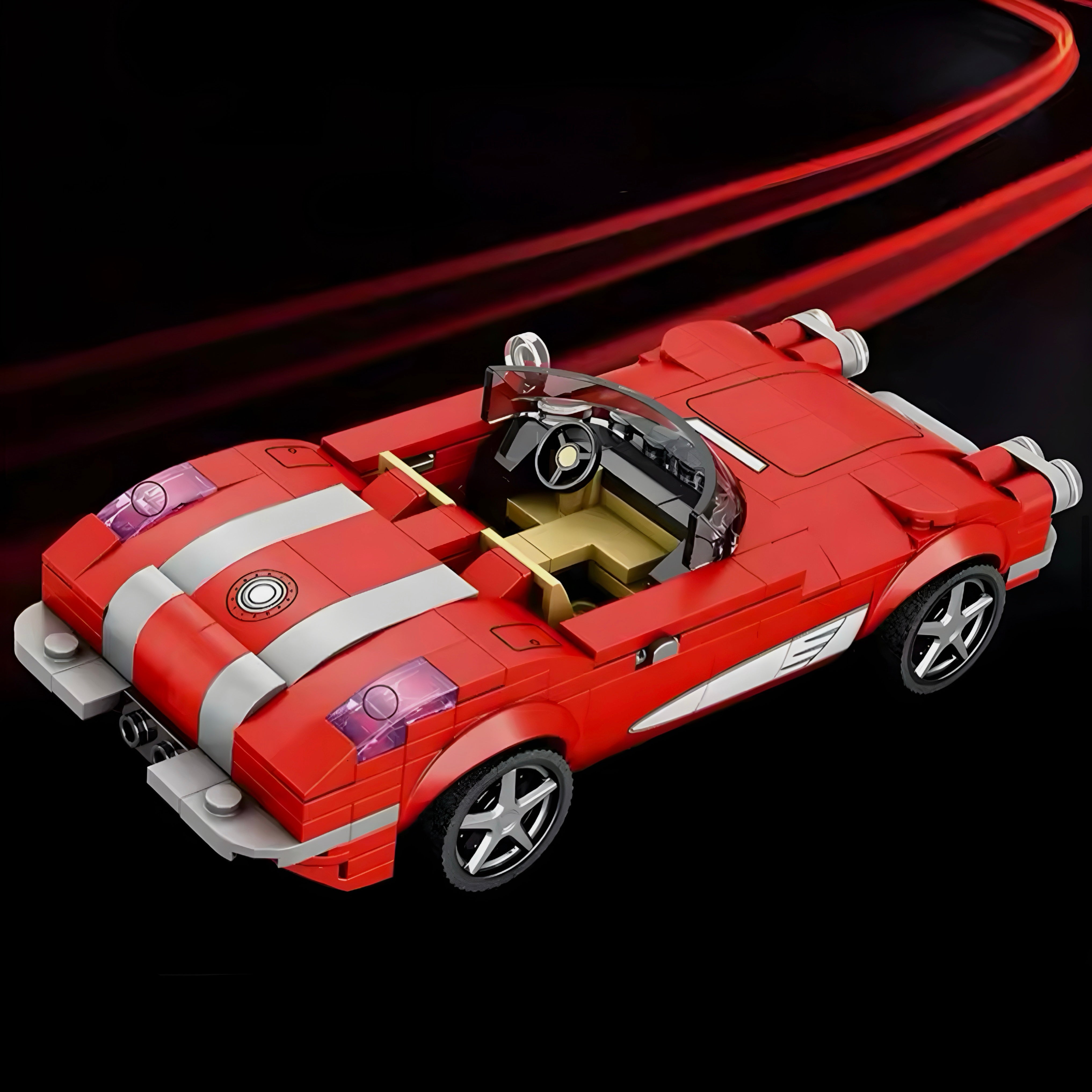1959 Vintage Roadster | 312pcs | Block World