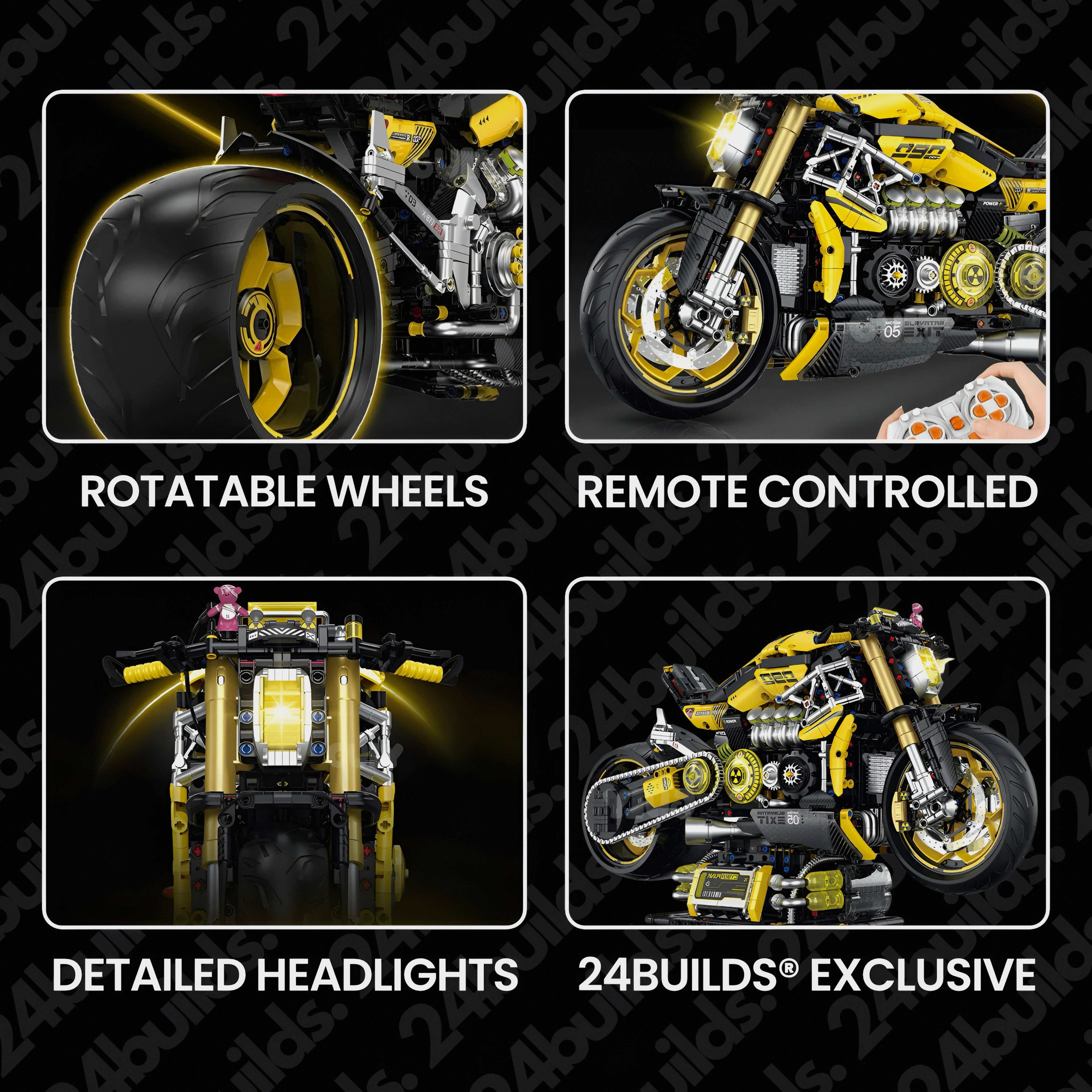 Cybertuned Motorbike | 2752pcs | Block World