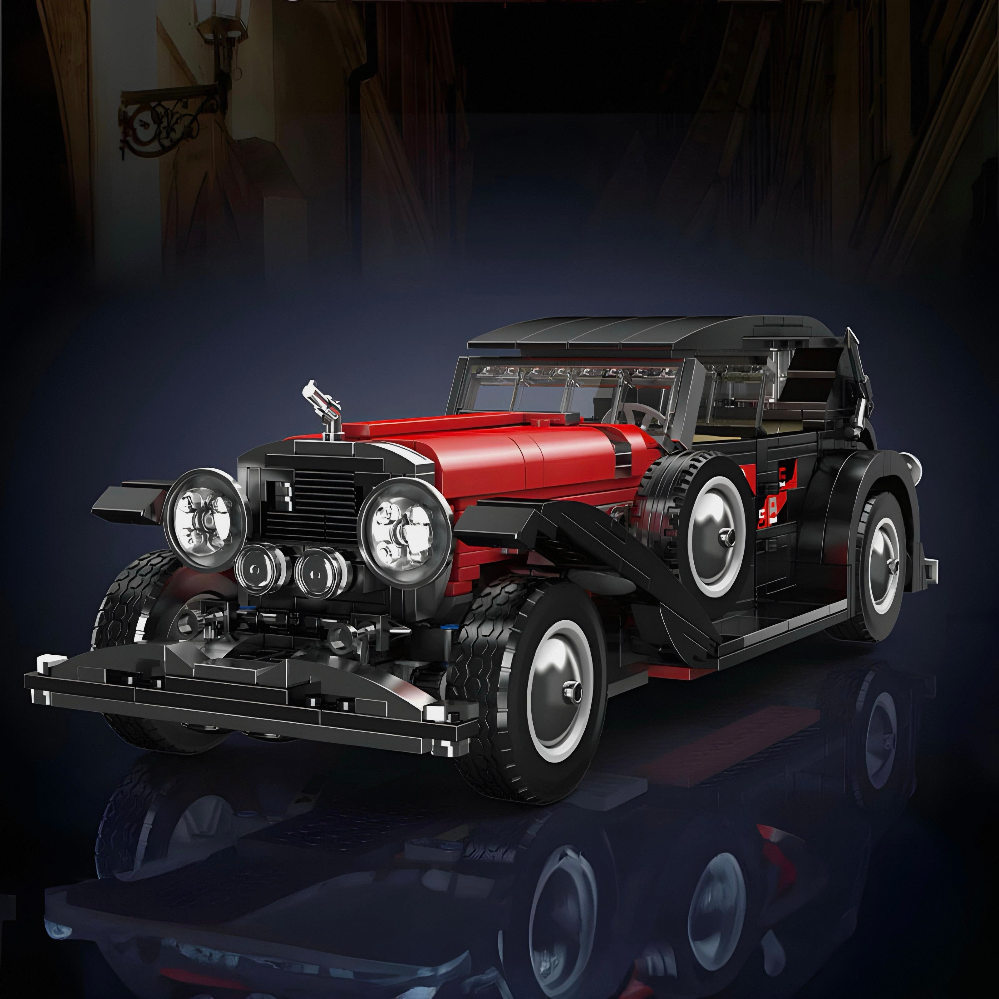 British Classic Luxury Car | 1309pcs | Block World