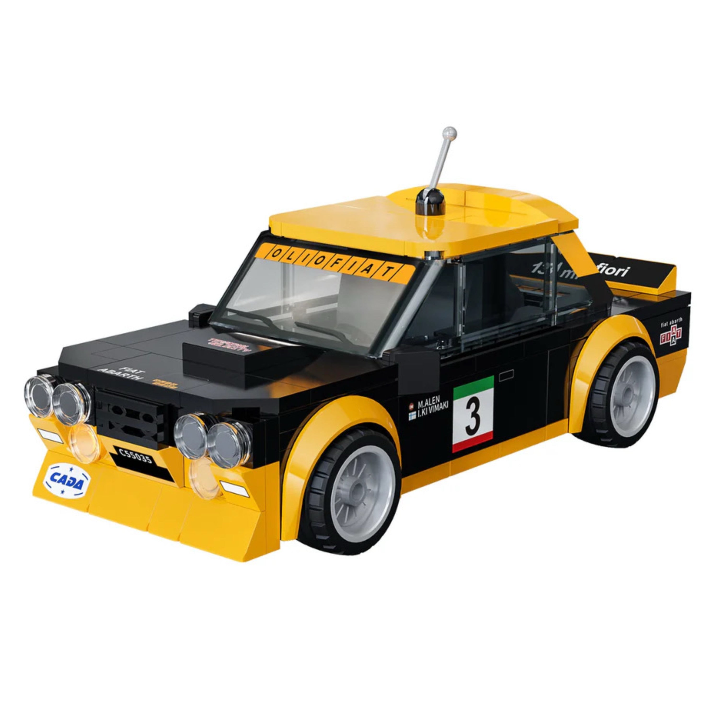 Fiat 131 Abarth | 256pcs | Block World