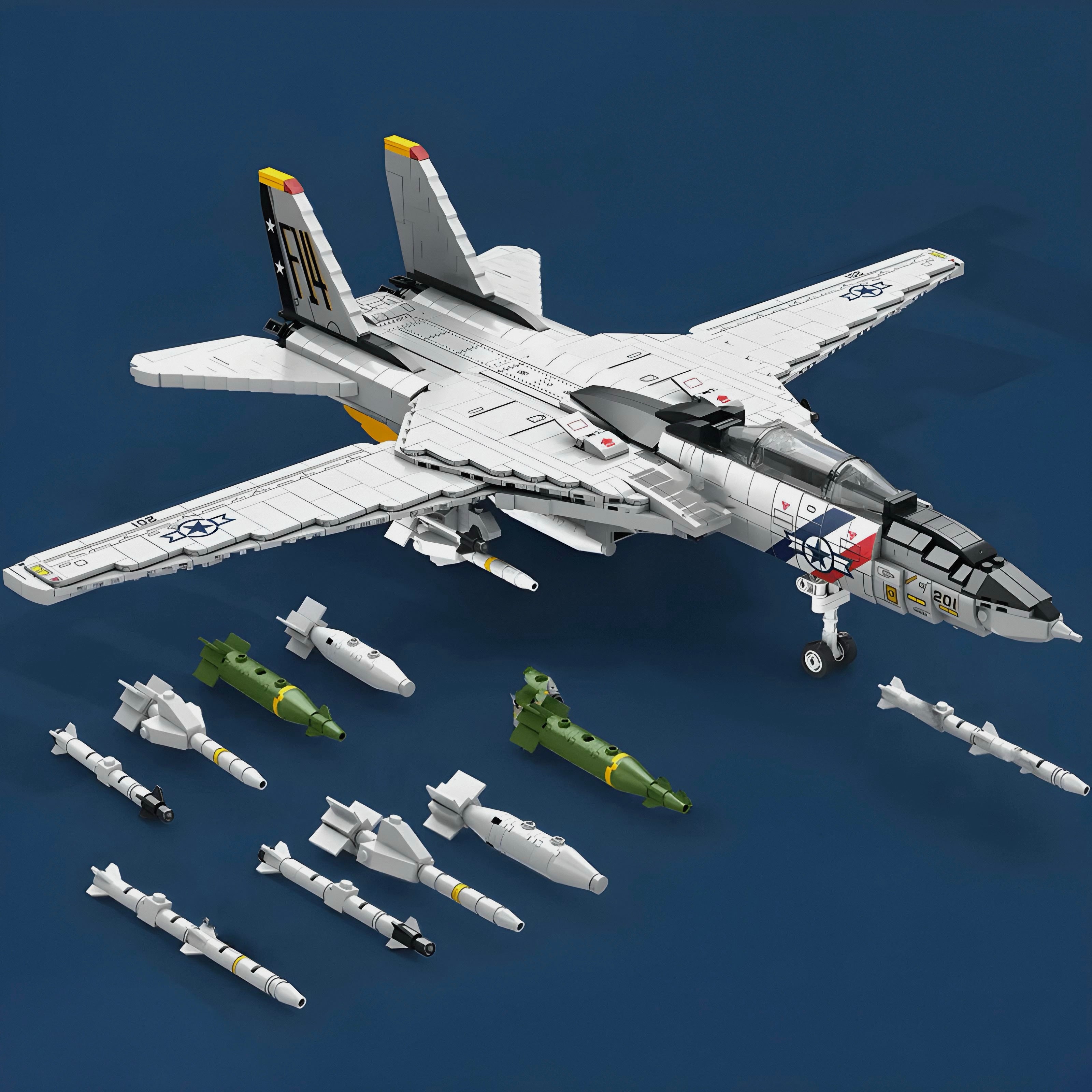 F-14 Tomcat | 1602pcs | Block World