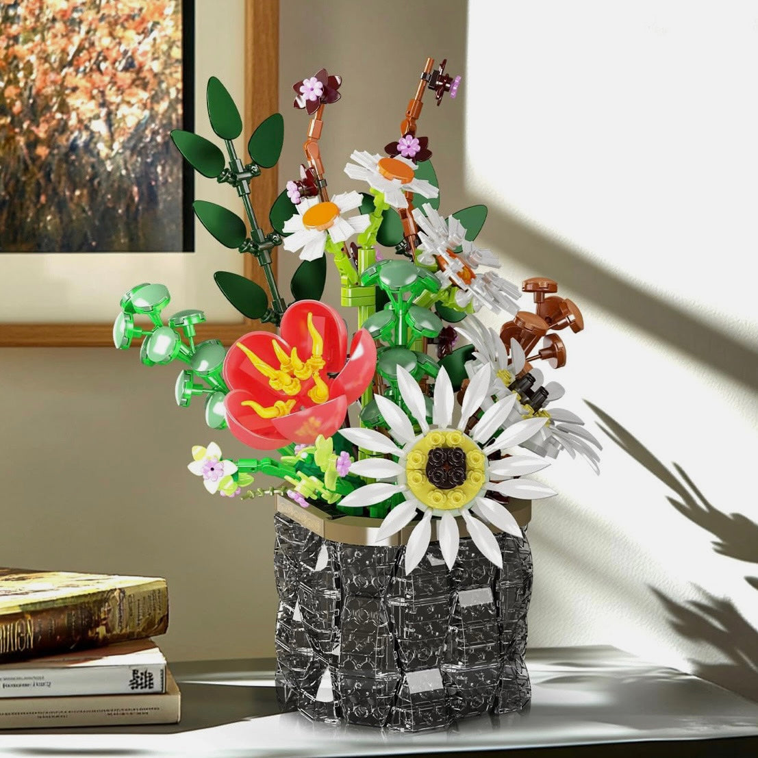 Blooming Flower Pot | 1158pcs | Block World