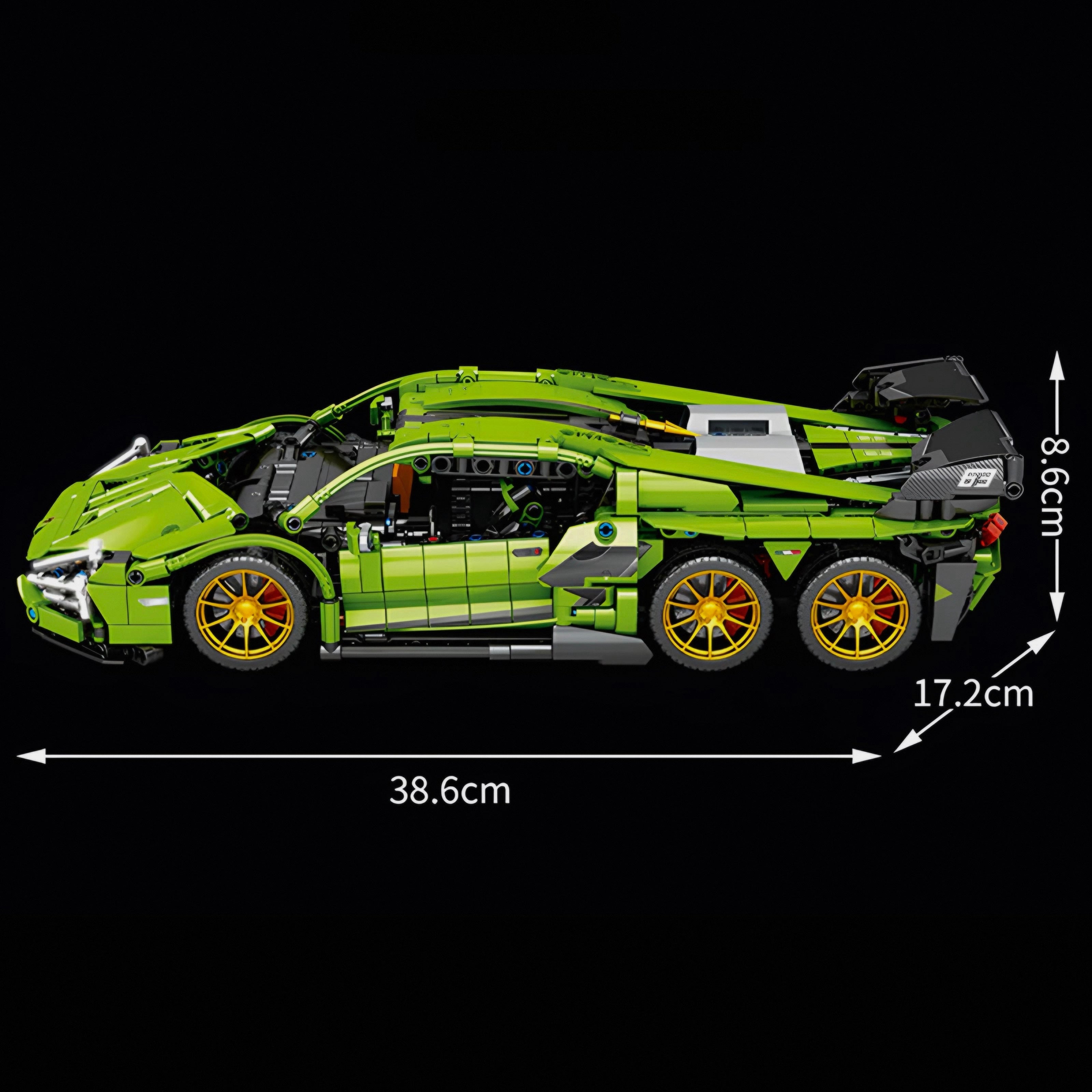 Six Wheeled Sian | 1475pcs