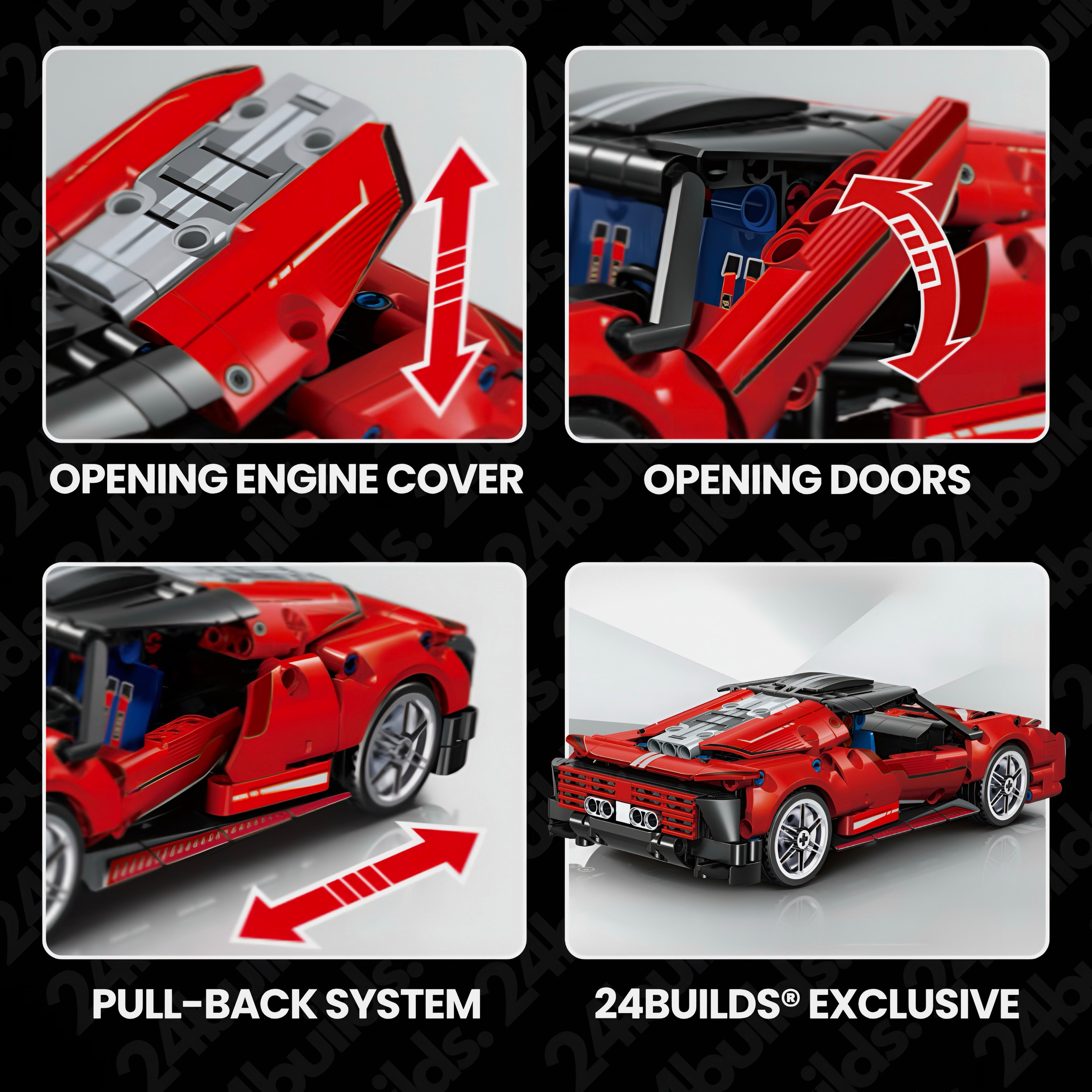 Italian Performance Hypercar | 464pcs | Block World