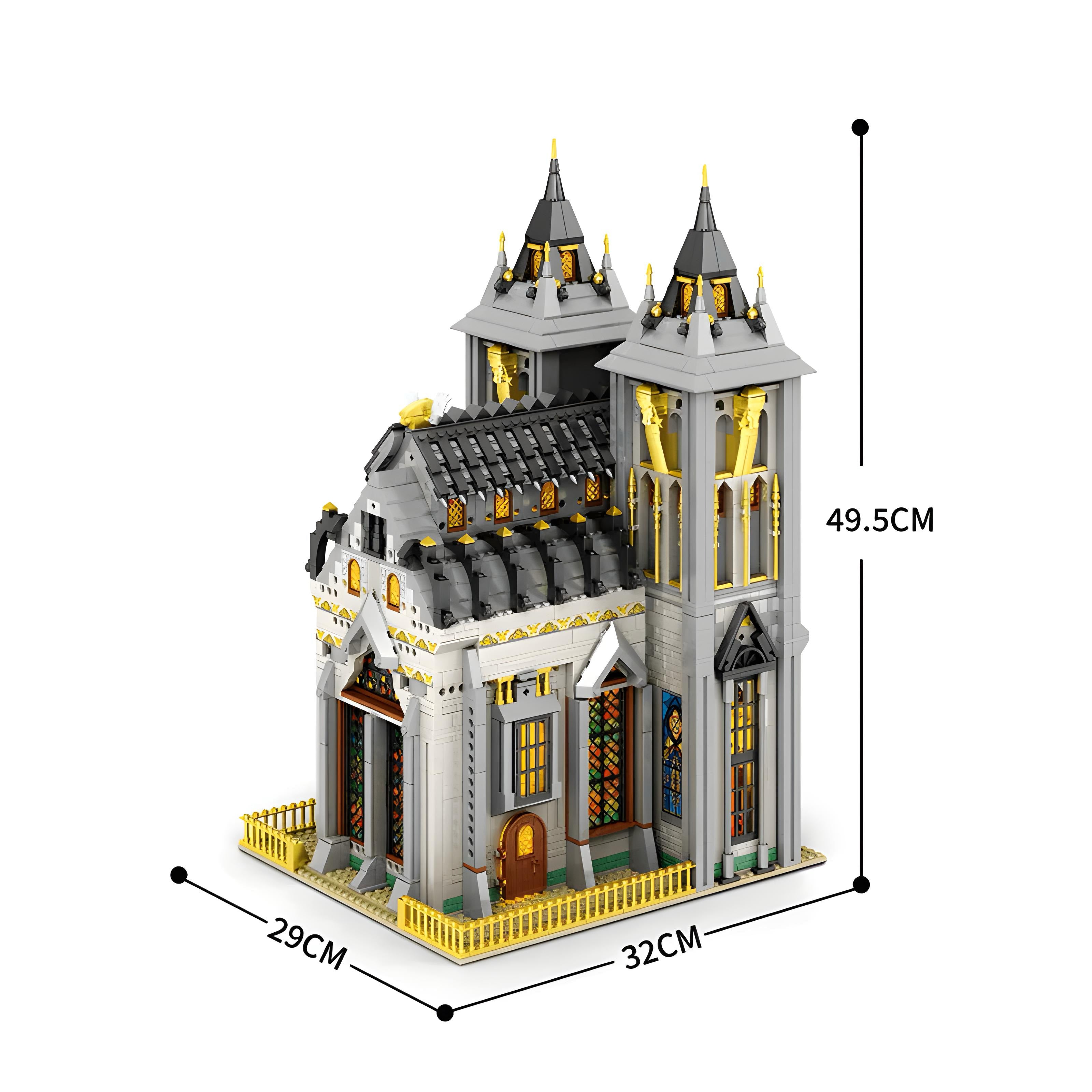 European Century Church | 3469pcs | Block World