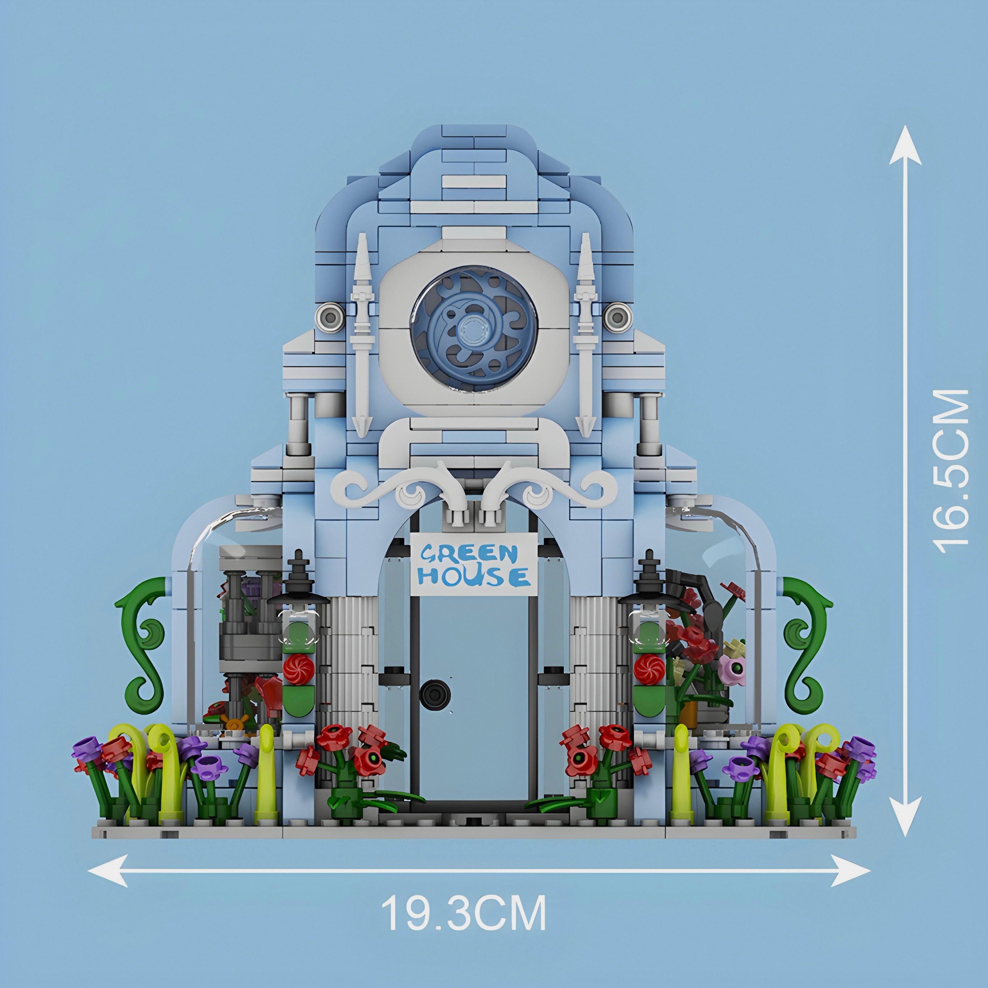 Green House | 1290pcs | Block World