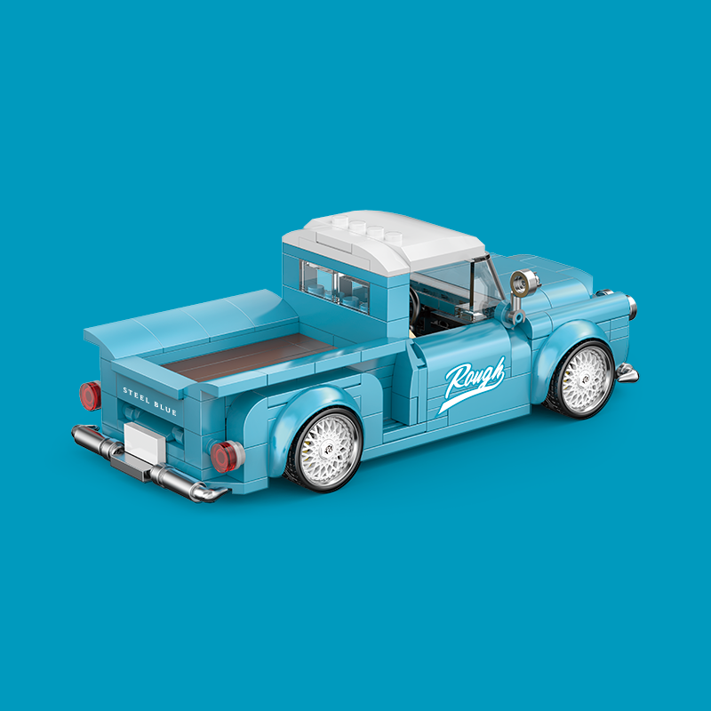 50s Vintage American Pickup | 308pcs | Block World
