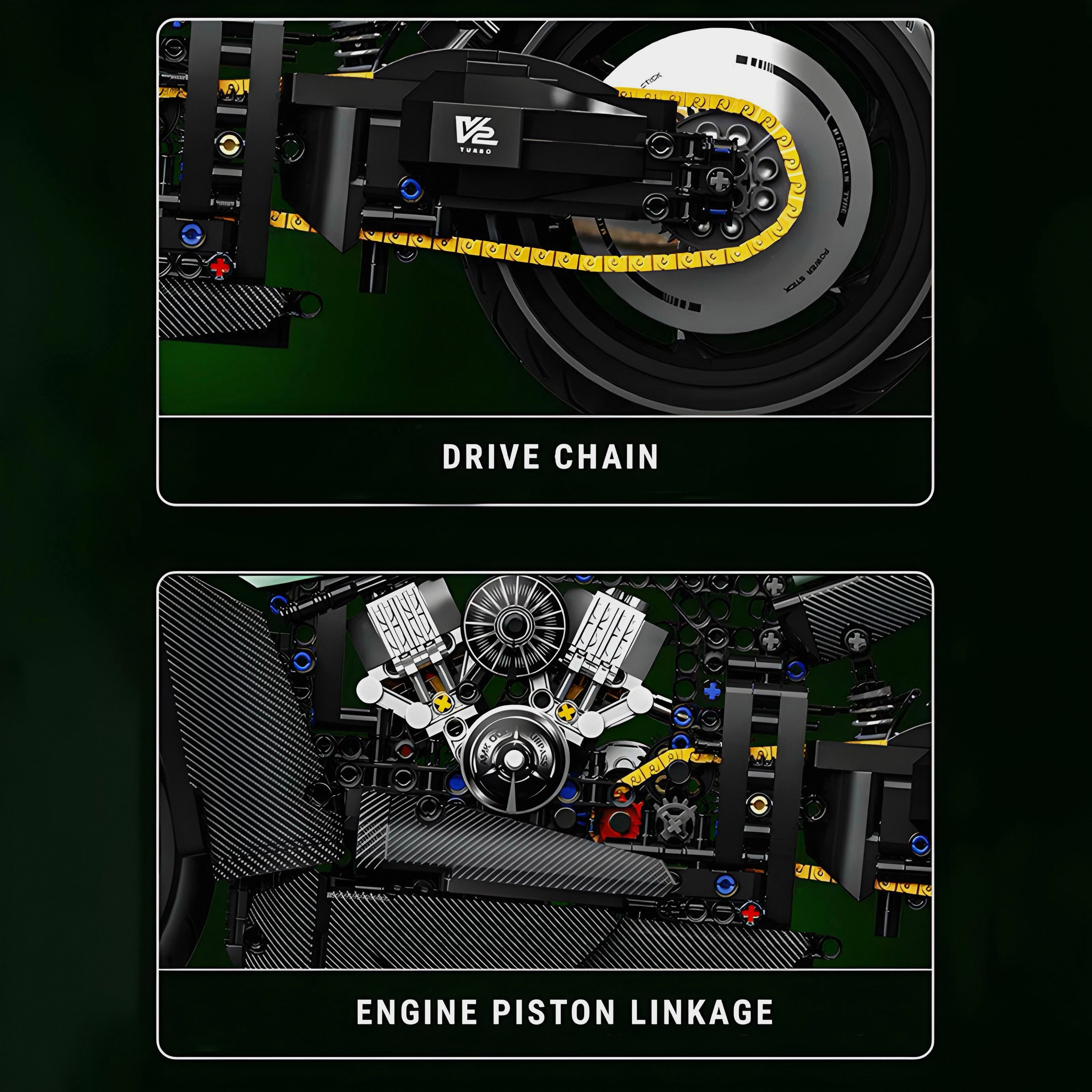 Race Spec Motorcycle | 2176pcs