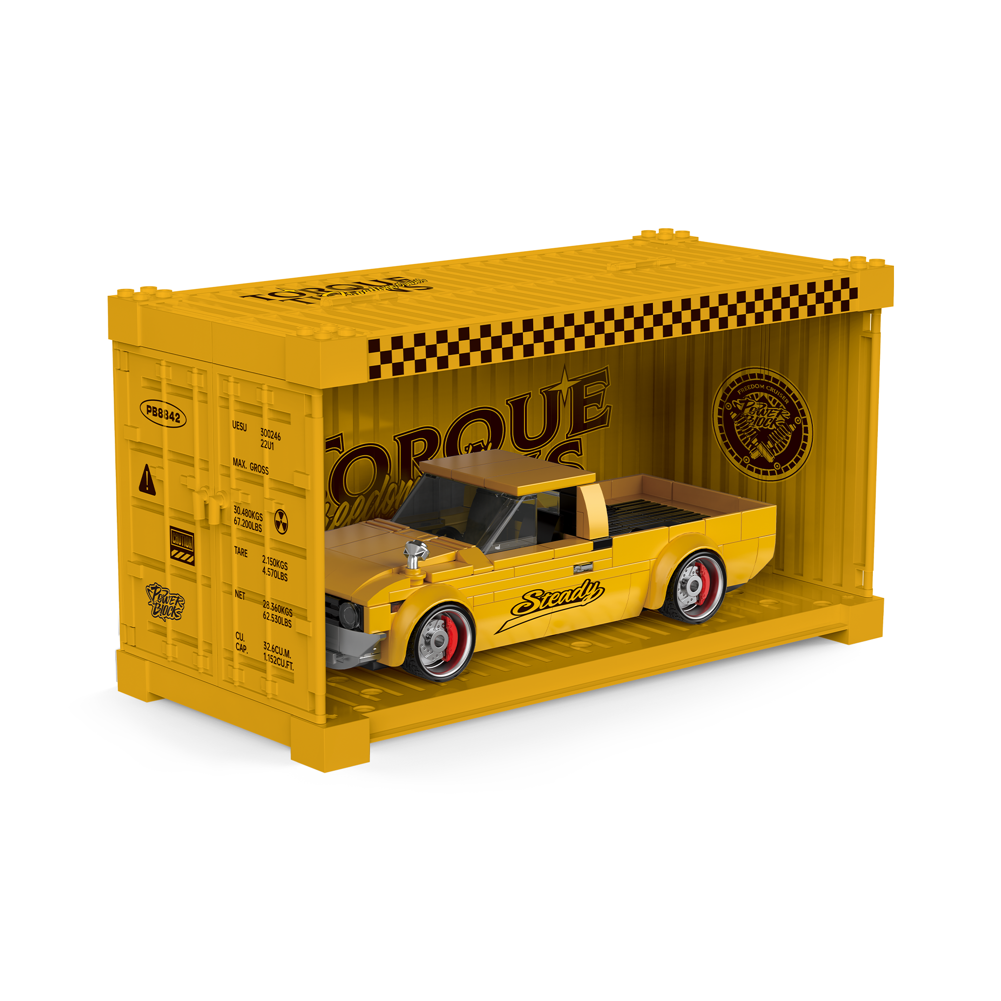 Classic JDM Pickup | 328pcs | Block World