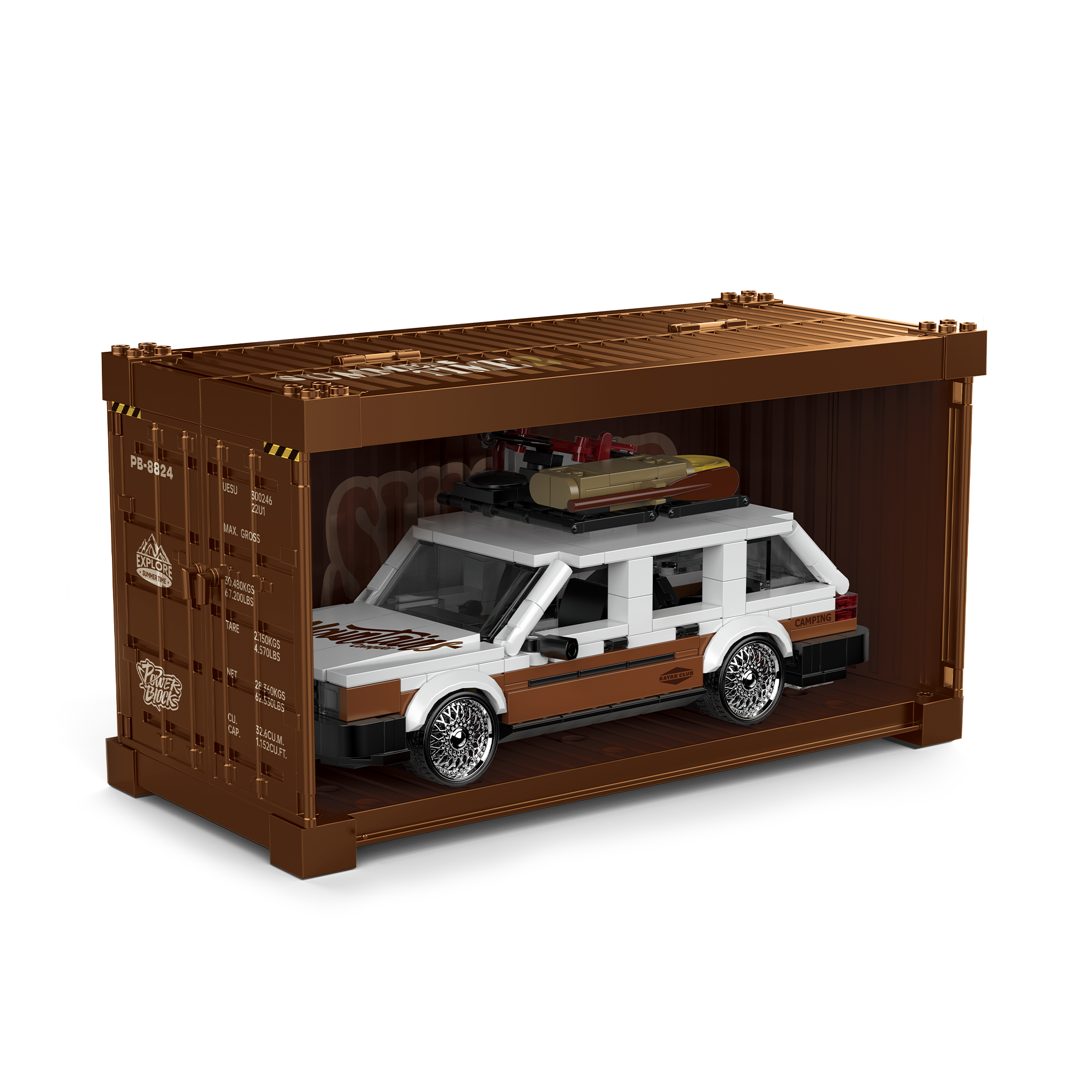 German Classic Sleeper | 458pcs | Block World