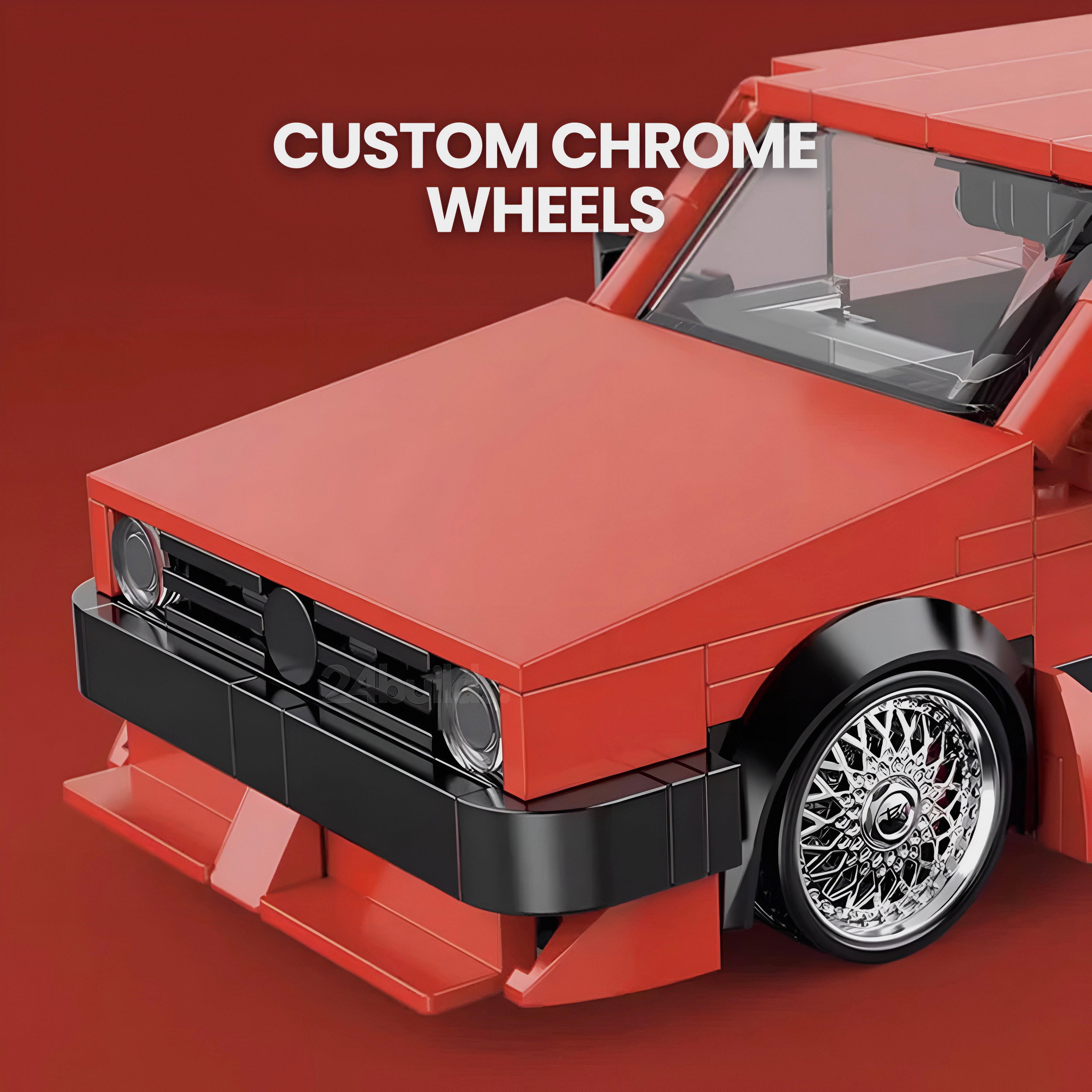 German Classic Hot Hatch | 480pcs | Block World