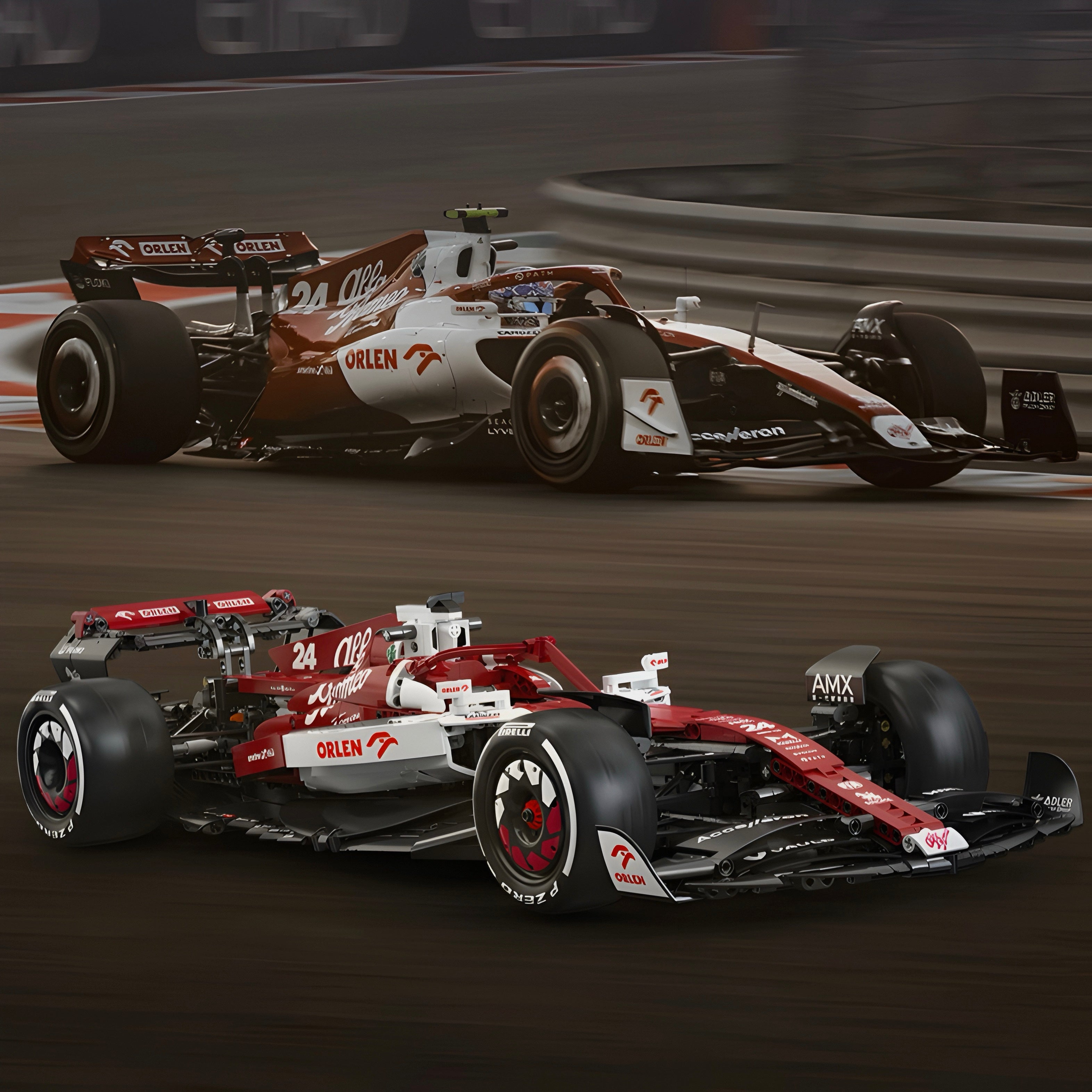 Alfa Romeo Team Orlen C42 | 1868pcs | Block World