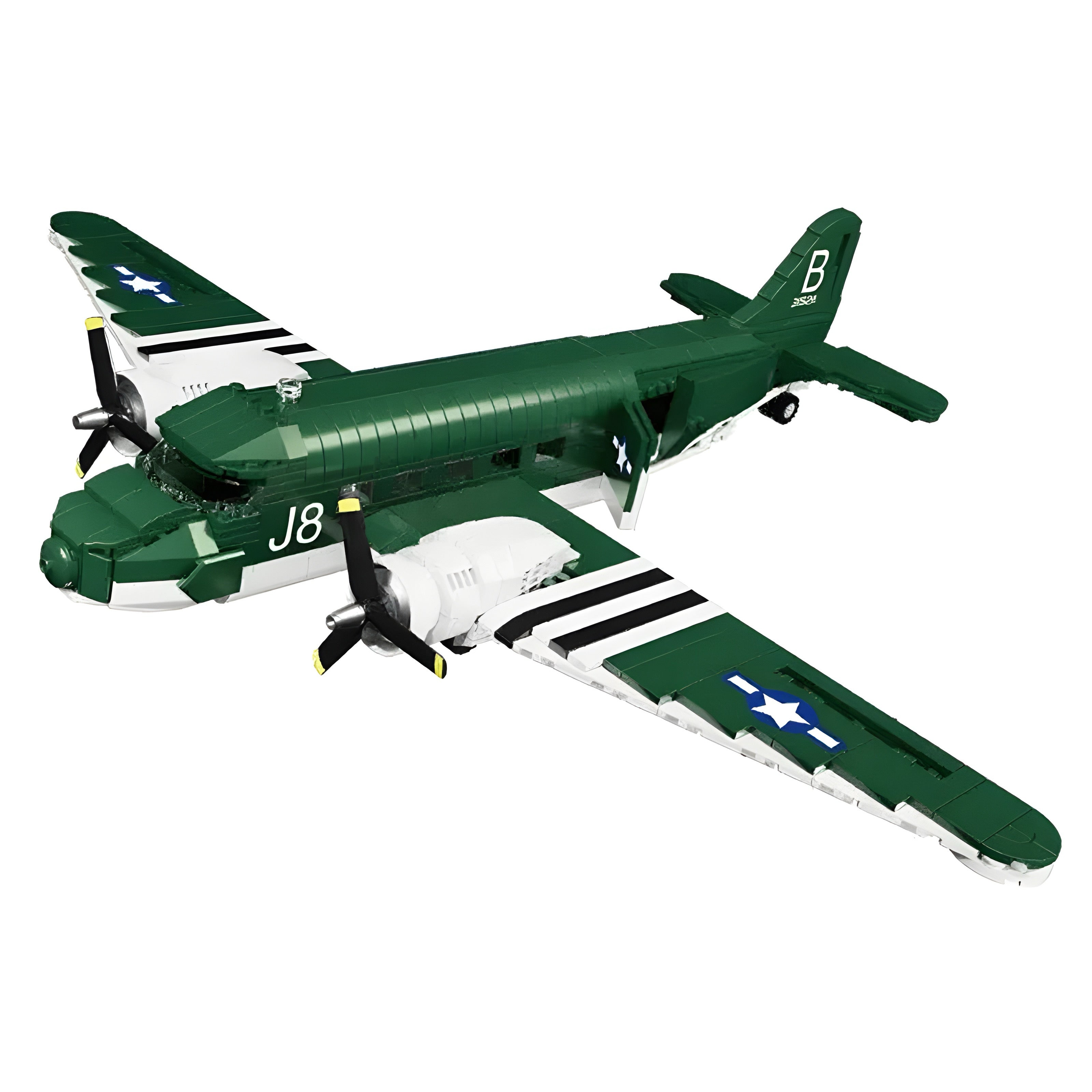 C47 Transport Aircraft | 866pcs | Block World