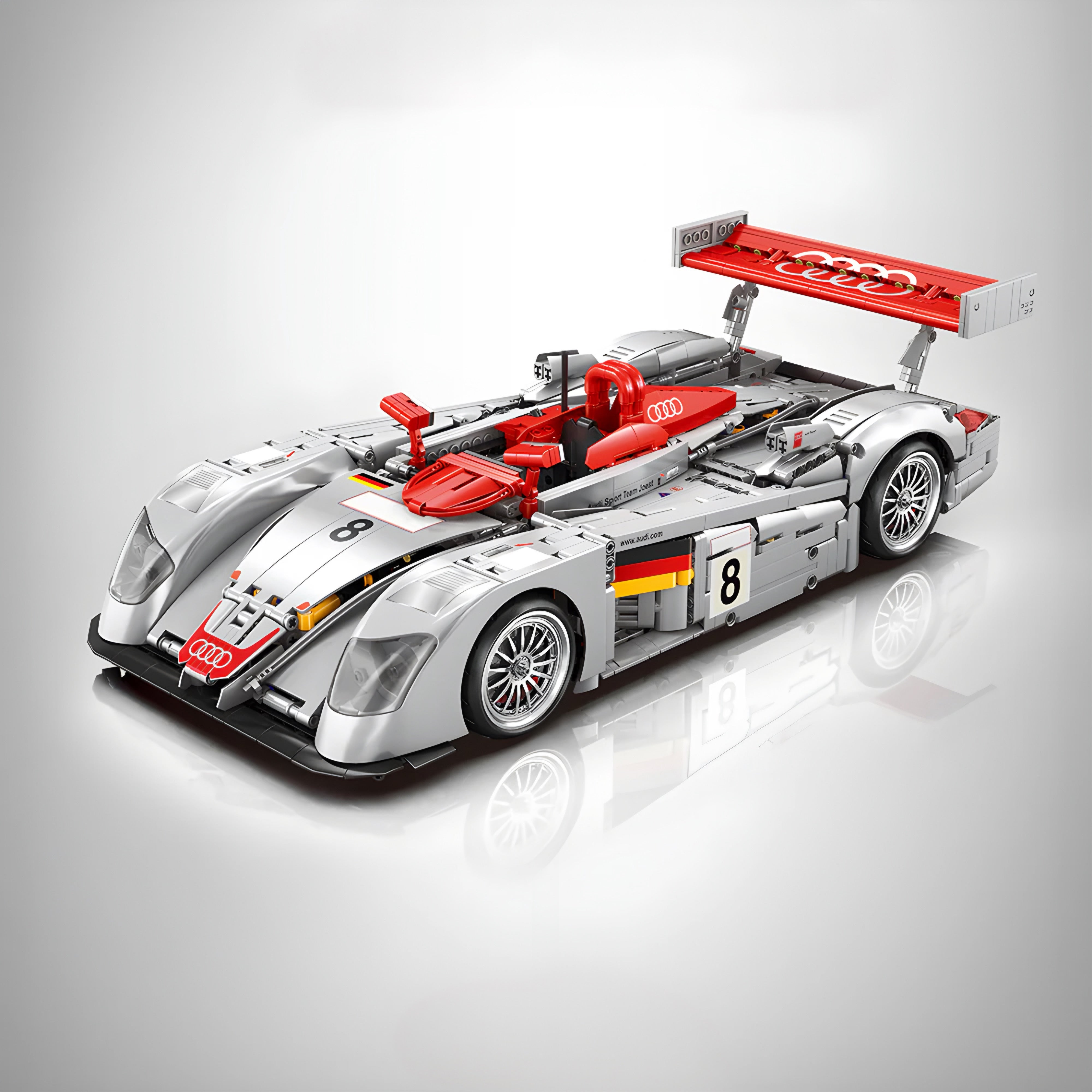 Audi R8 LMP 2000 | 2426pcs | Block World