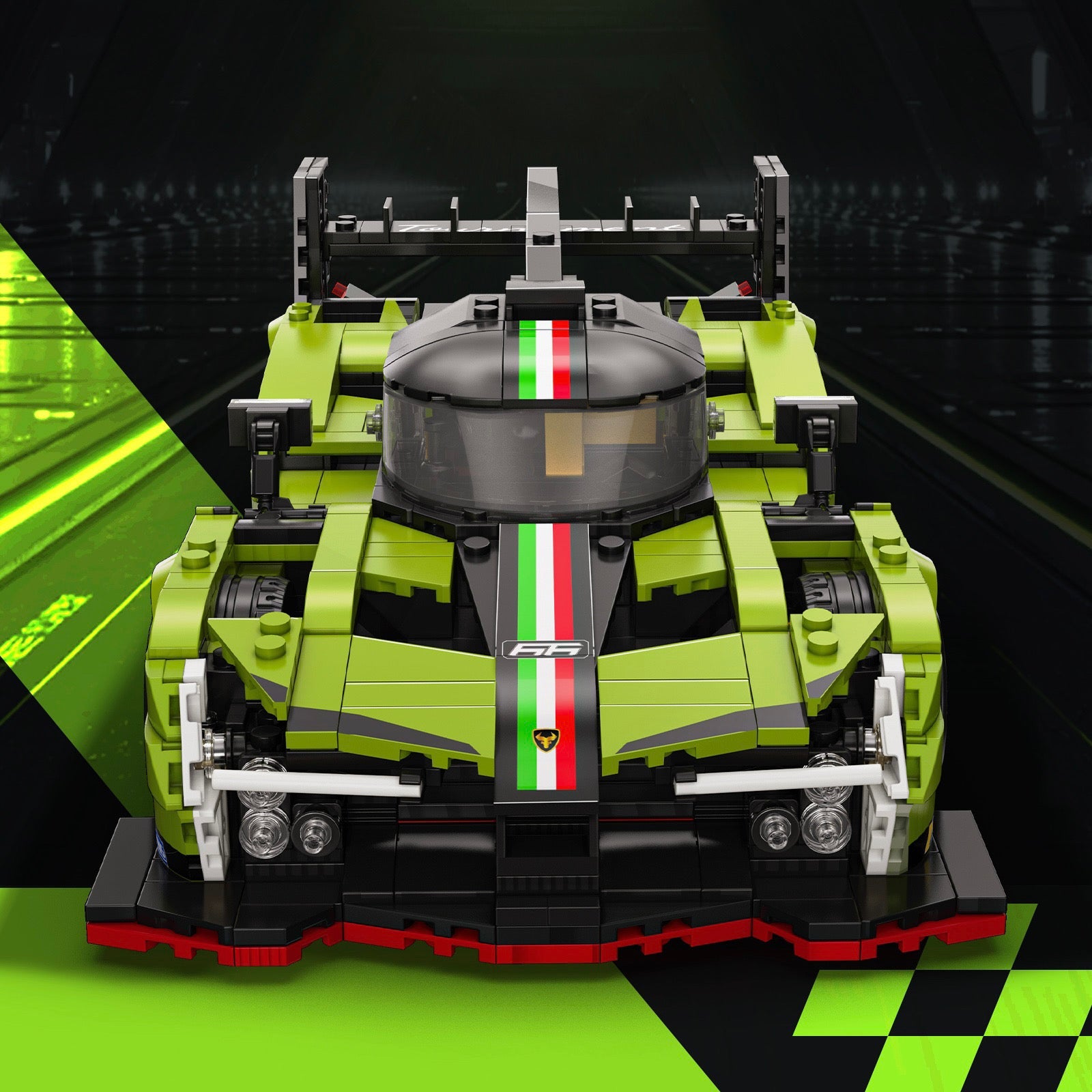 Italian Endurance Prototype | 1188pcs | Block World
