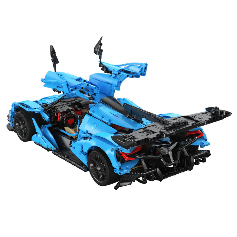 Blue Edition V12 Hypercar | 3864pcs | Block World