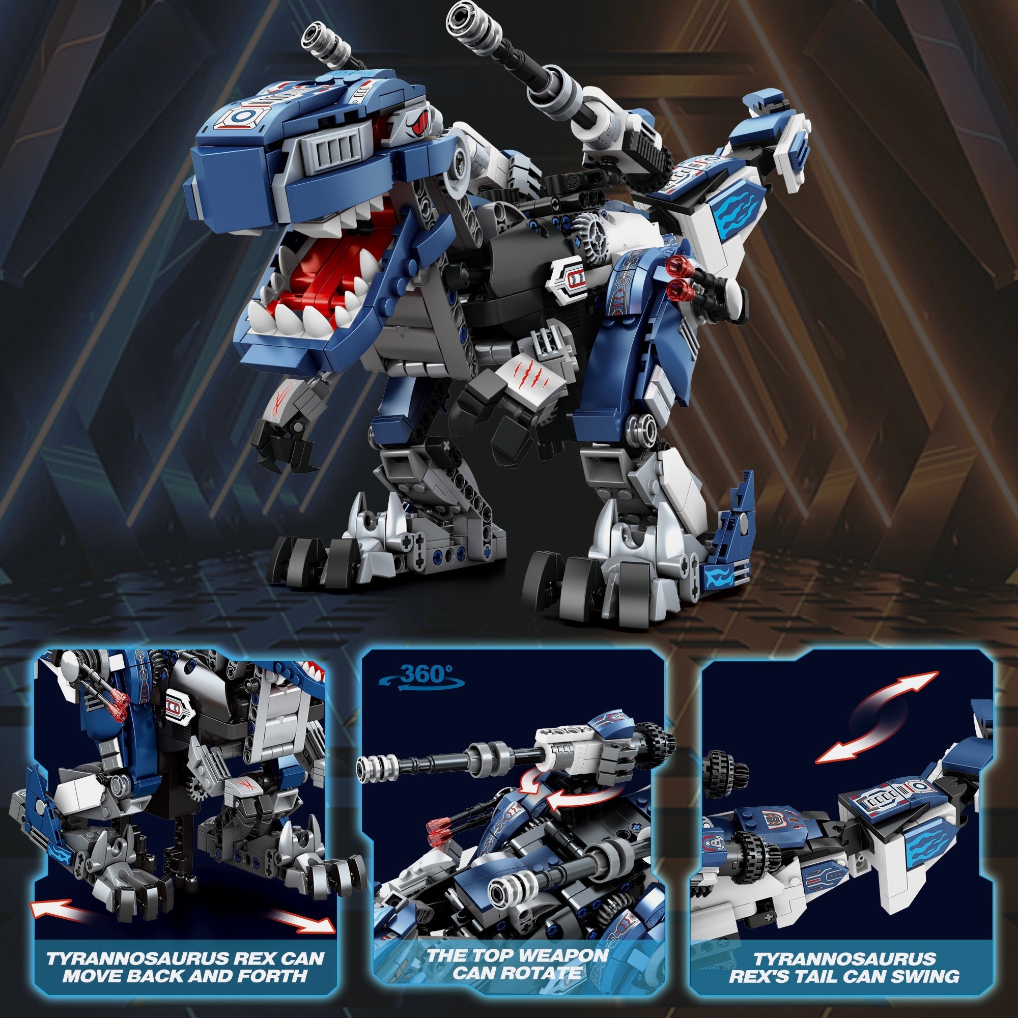 Cyber T-Rex | 948pcs | Block World