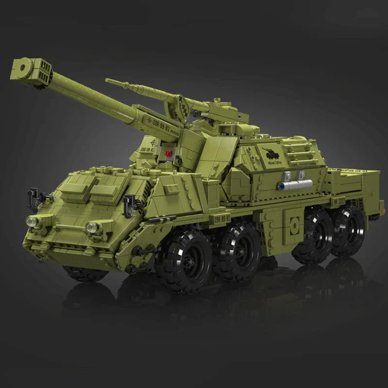 Dana Self-Propelled Artillery Tank | 1922pcs | Block World