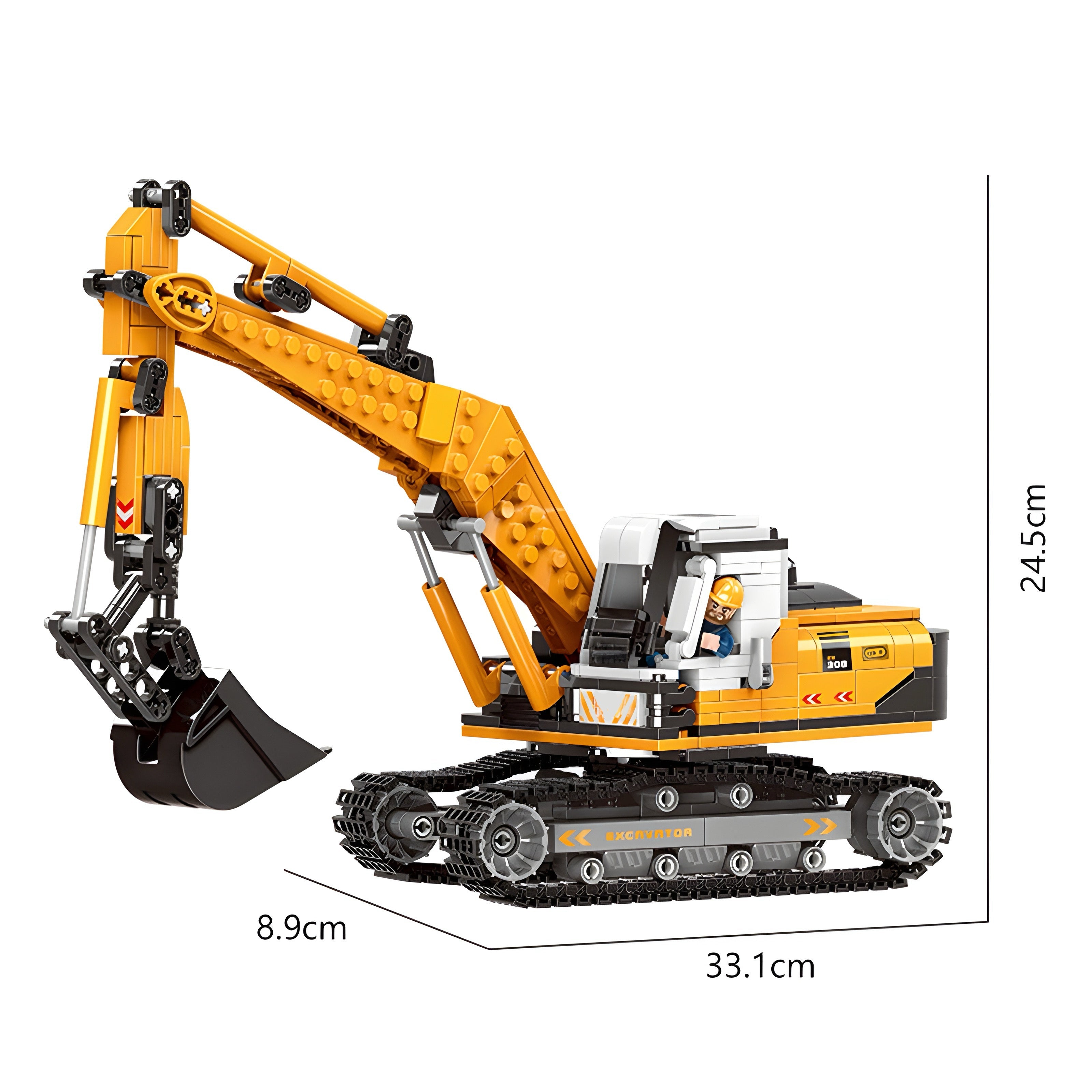 Excavator | 724pcs | Block World