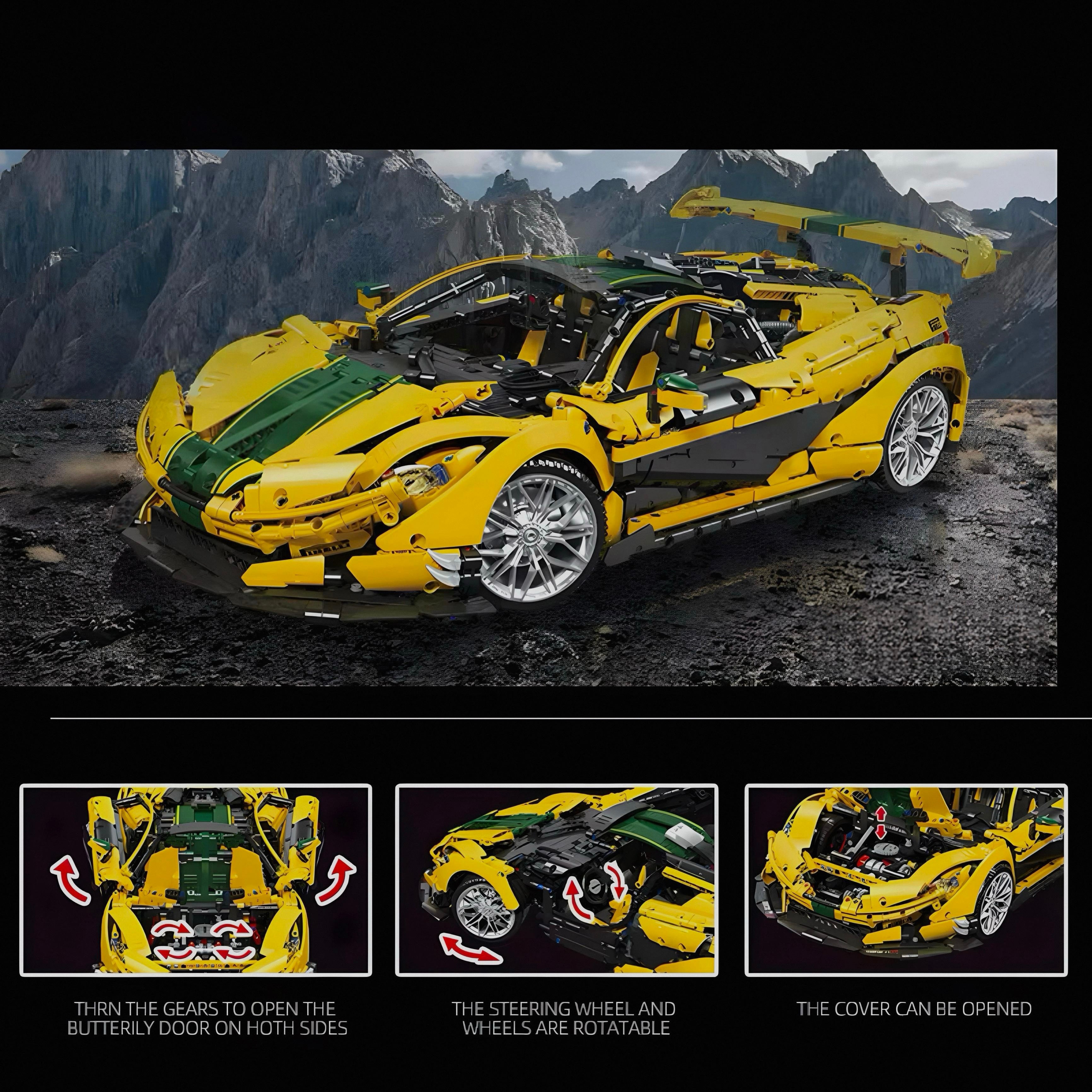 Collector's P1 GTR | 3315pcs | Block World