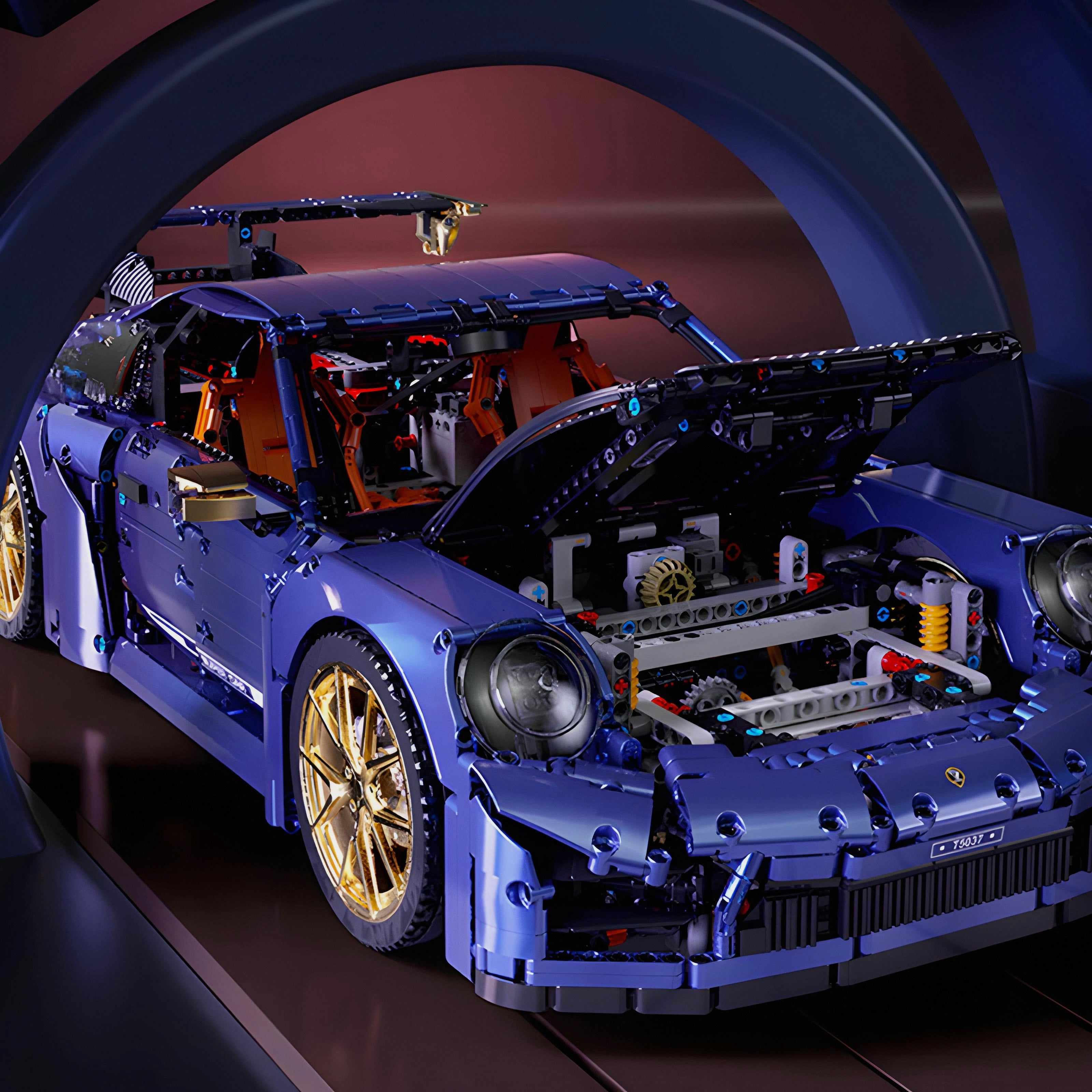 The Largest Ever Car Model | 5587pcs