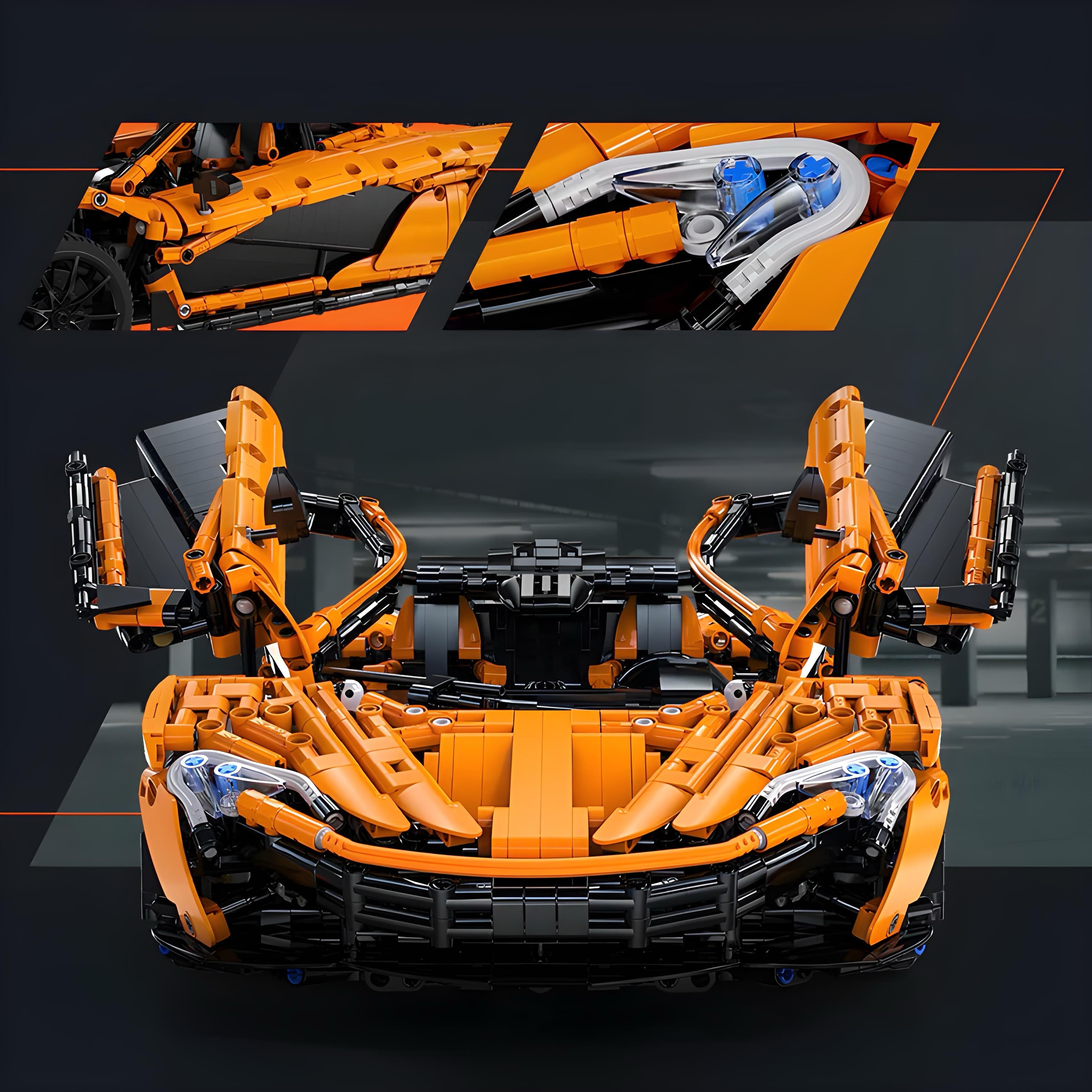 British Hybrid Hypercar | 3616pcs | Block World
