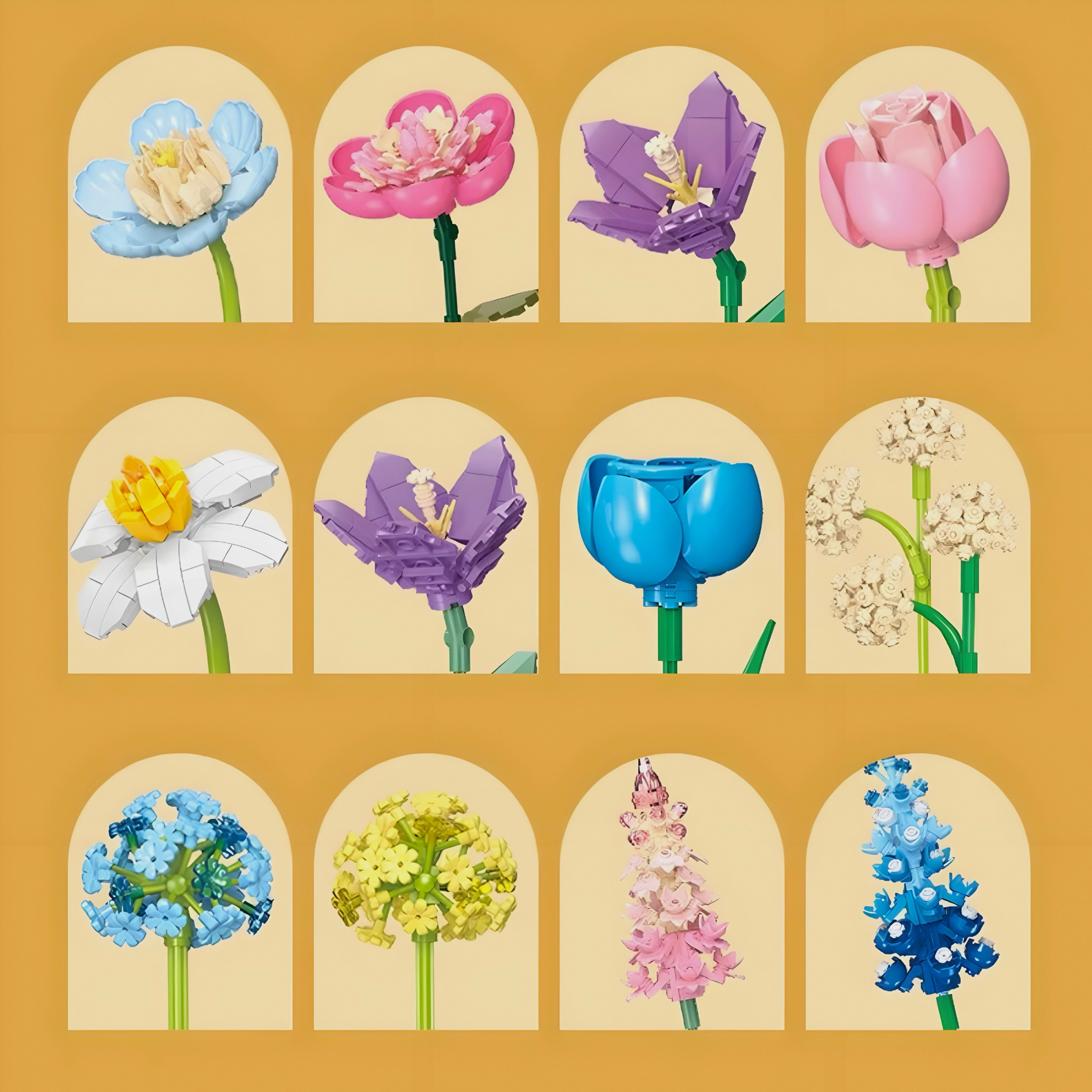 Flower Bouquet | 866pcs | Block World