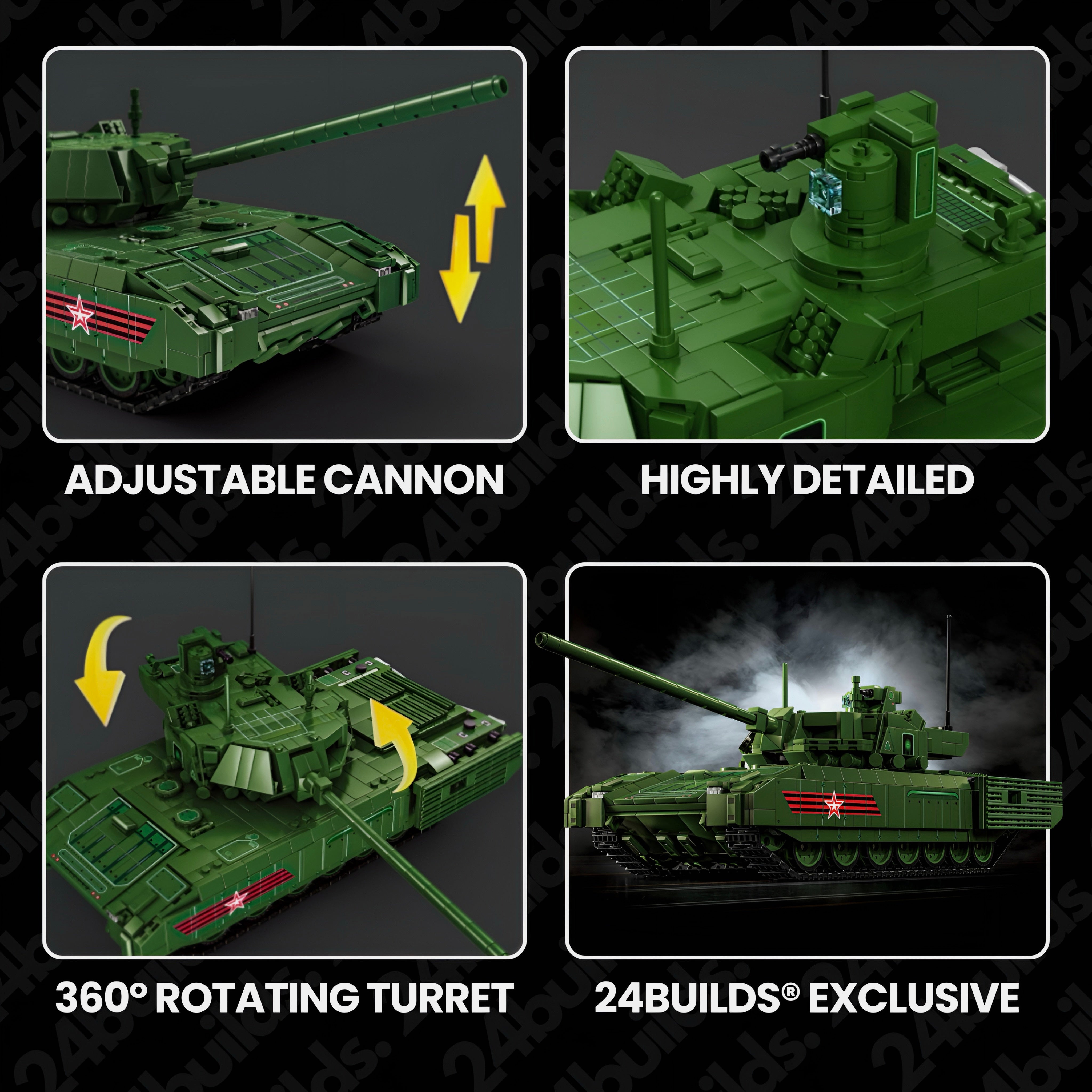Remote Controlled T-14 Battle Tank