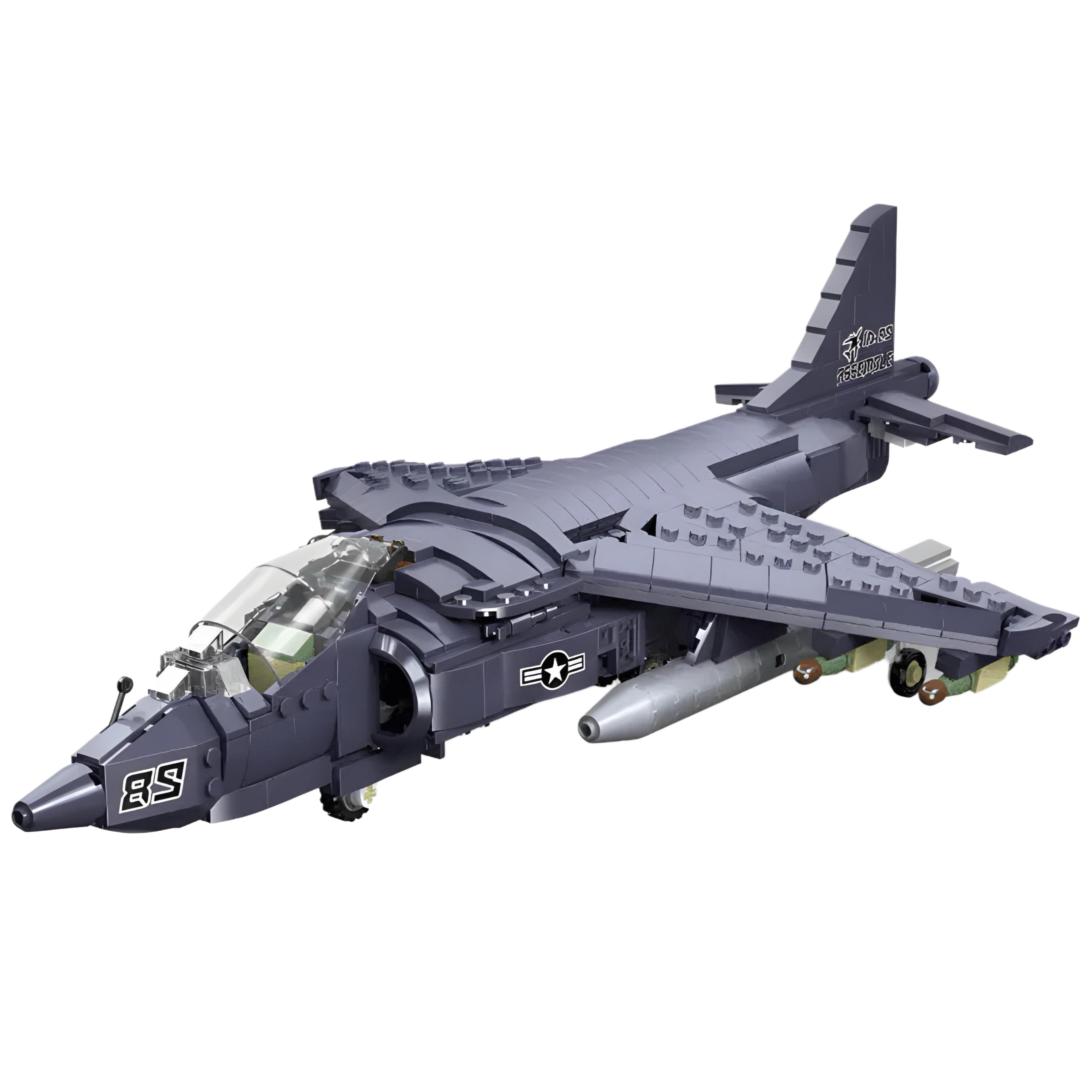 AV-8 Sea Harrier Aircraft | 805pcs | Block World