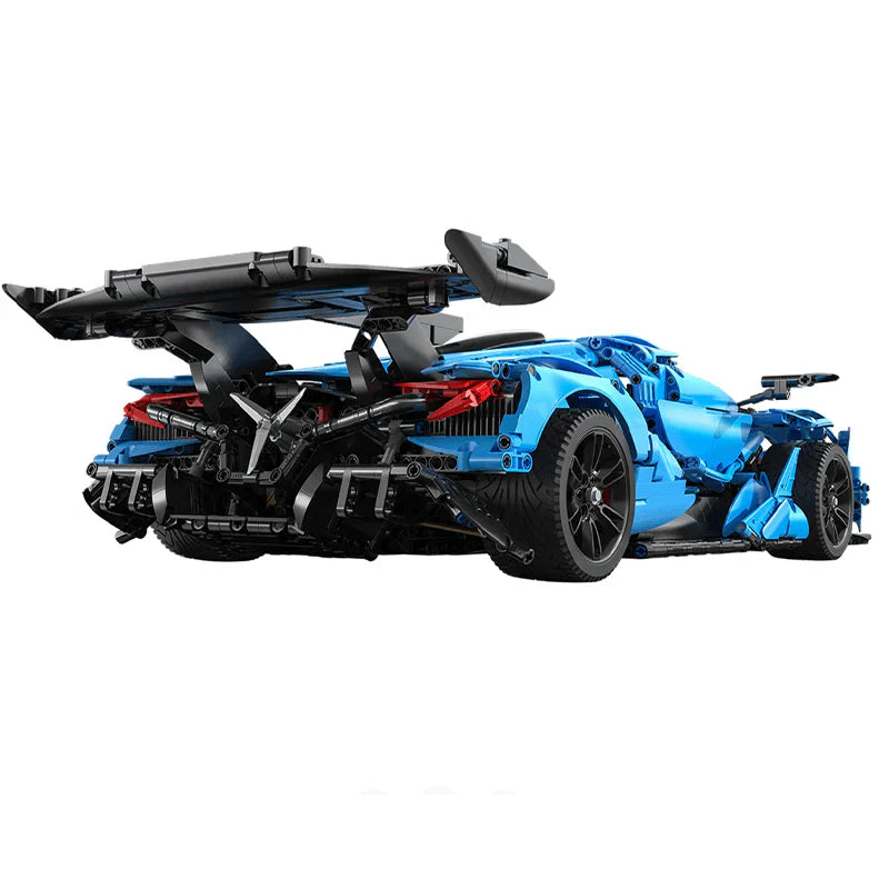 Blue Edition V12 Hypercar | 3864pcs | Block World