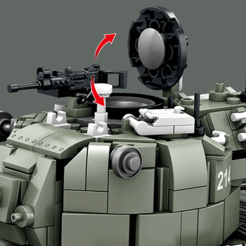 M47 Patton Tank | 1448pcs