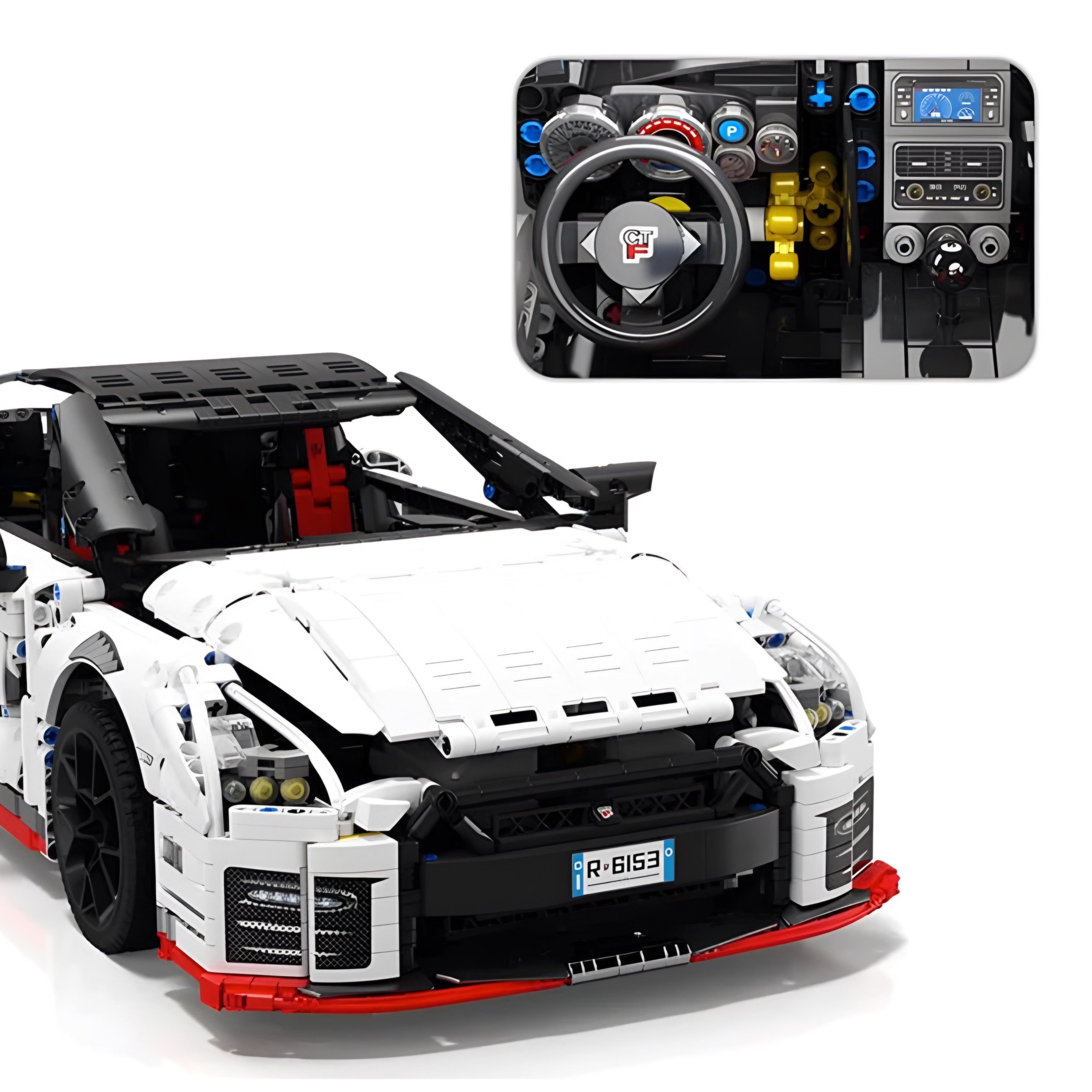 Remote Controlled R35 GTR | 4097pcs