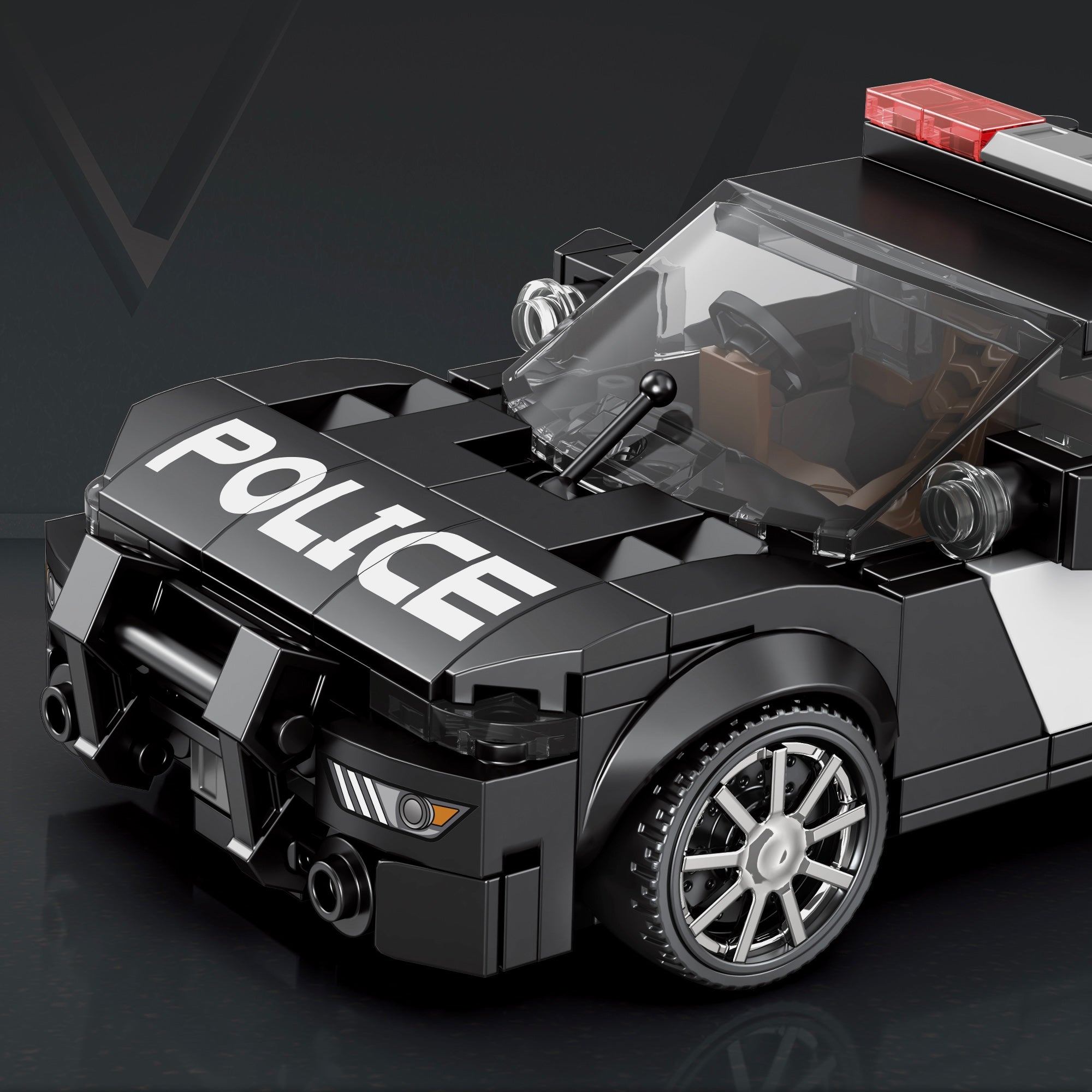 American Police Cruiser | 404pcs | Block World