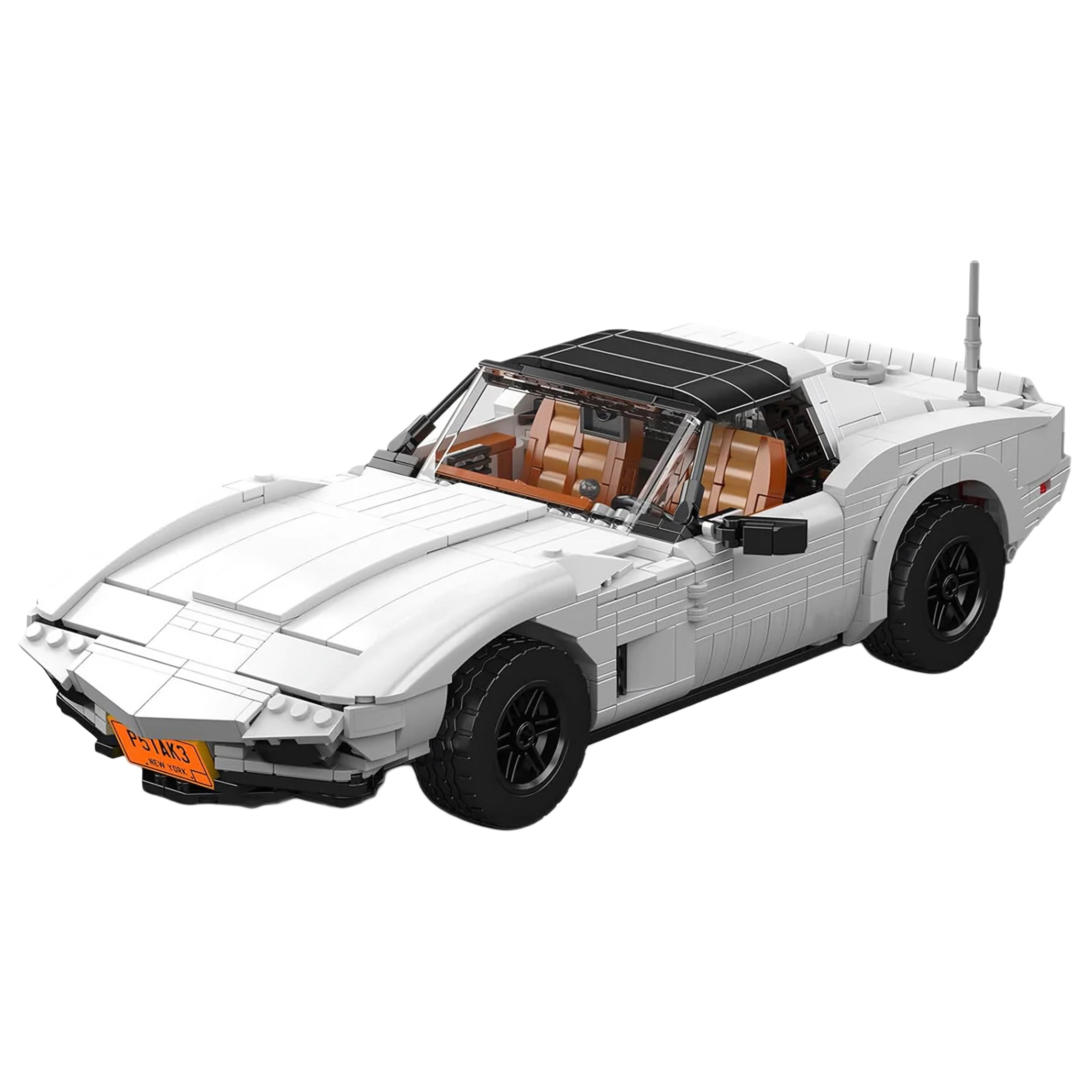 70s V8 American Classic | 1348pcs | Block World