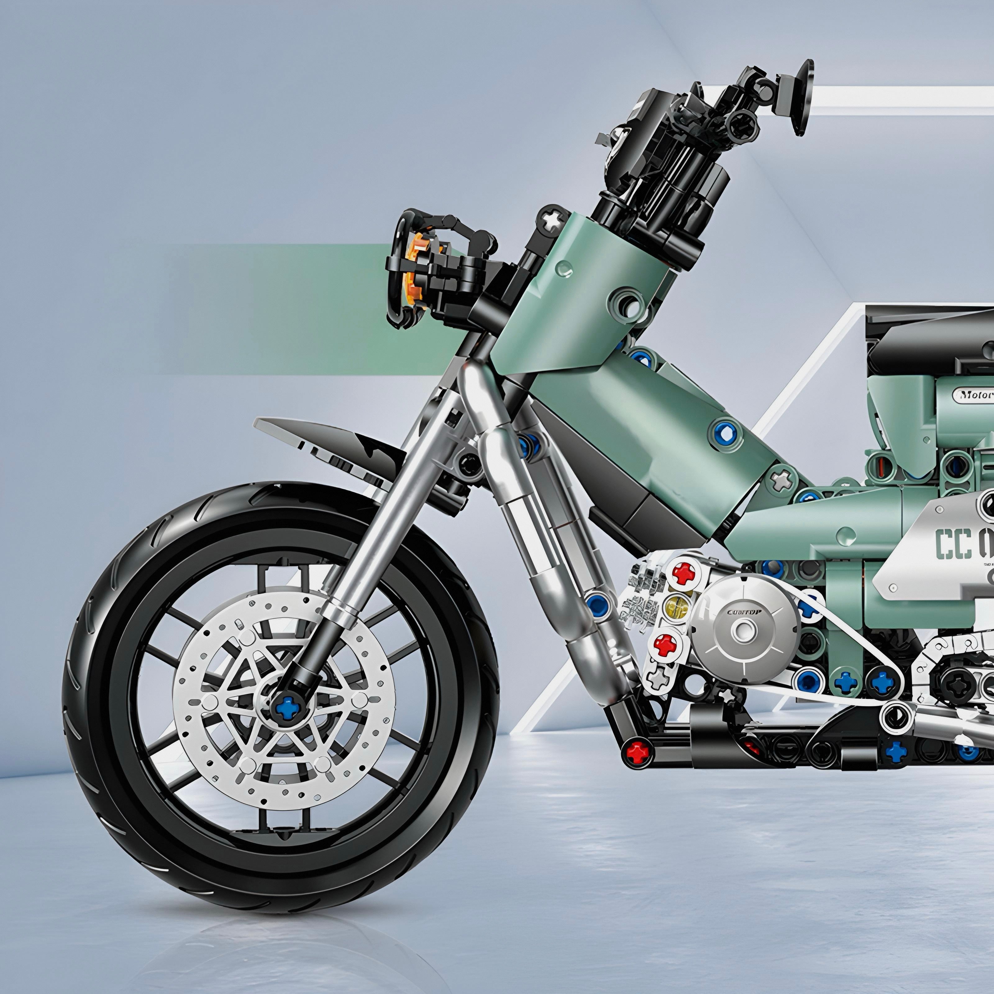 JDM 125cc Bike | 630pcs | Block World