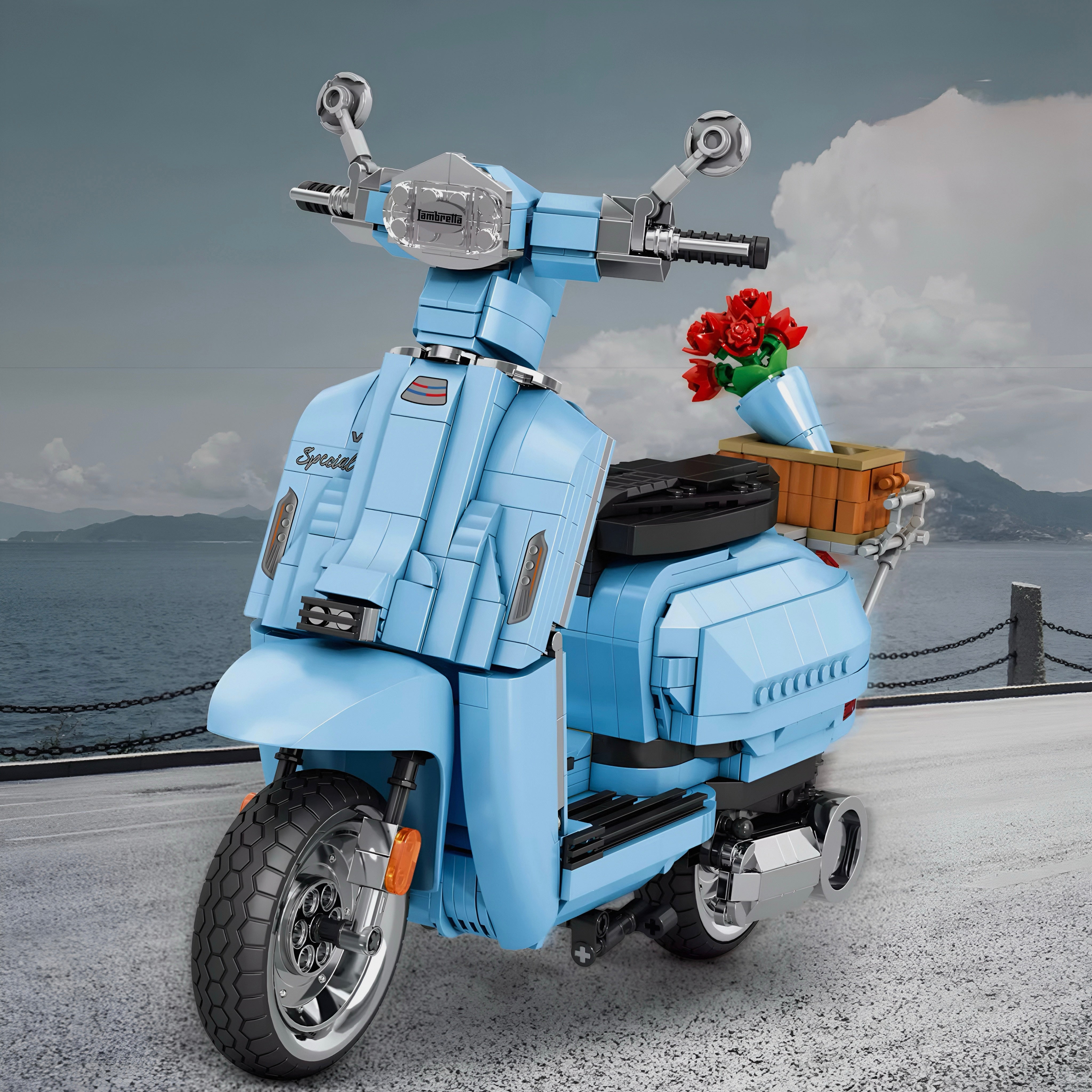 Lambretta V200 Special | 1170pcs | Block World