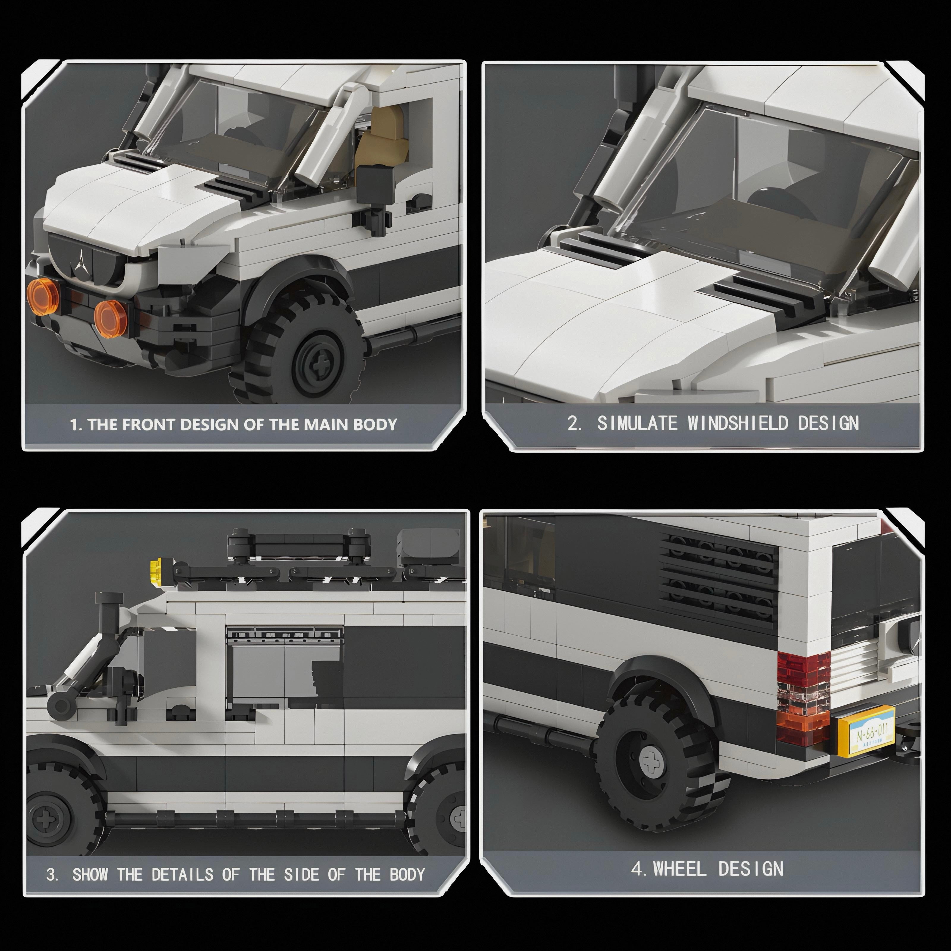 Sprinter 4x4 Off Roader | 580pcs