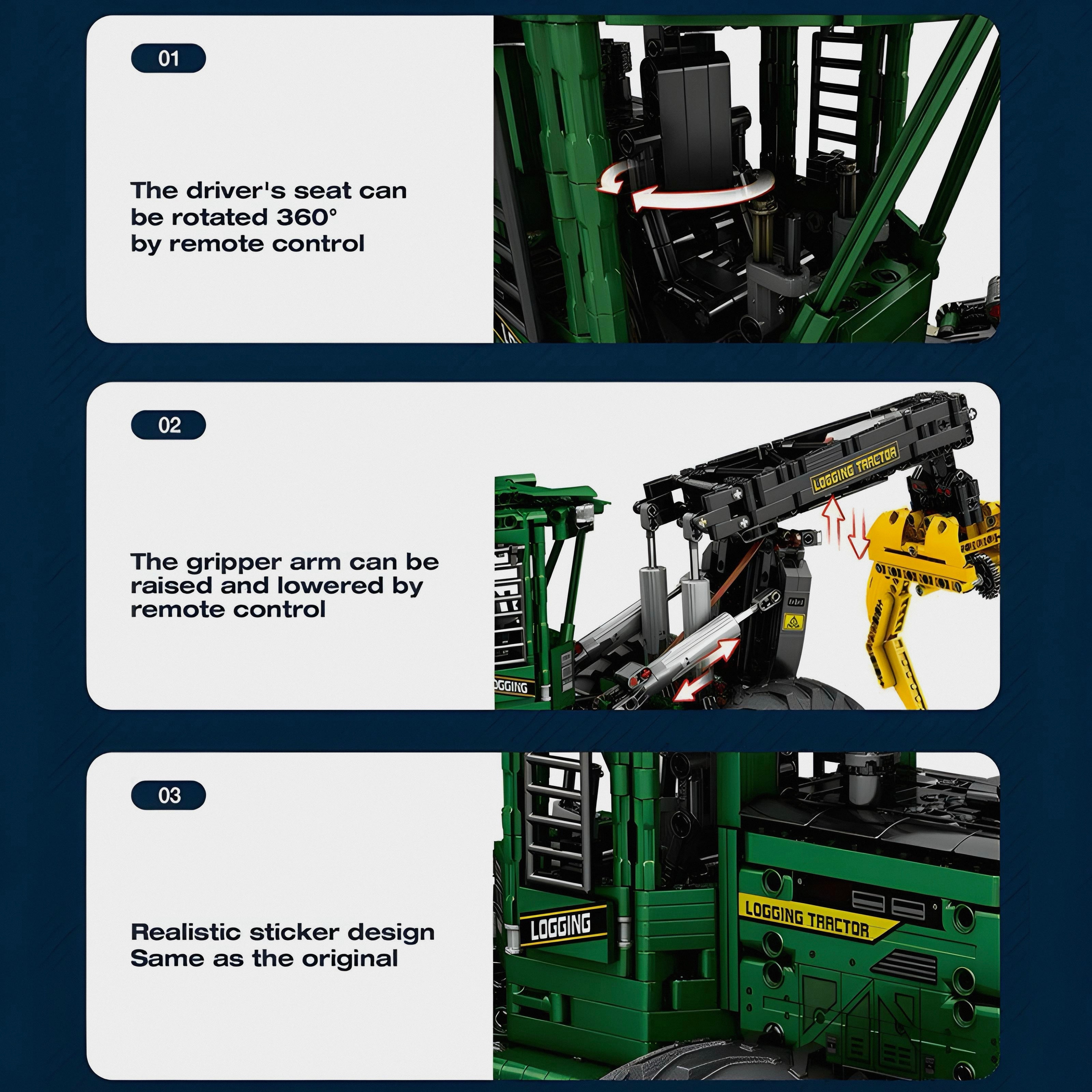 Skidder Tractor | 1740pcs