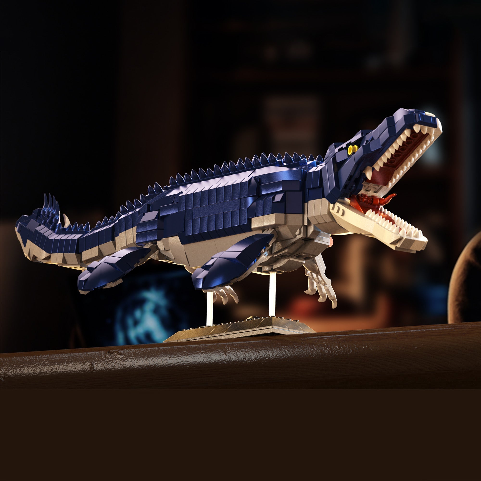 Cyber Mosasaurus | 1028pcs | Block World